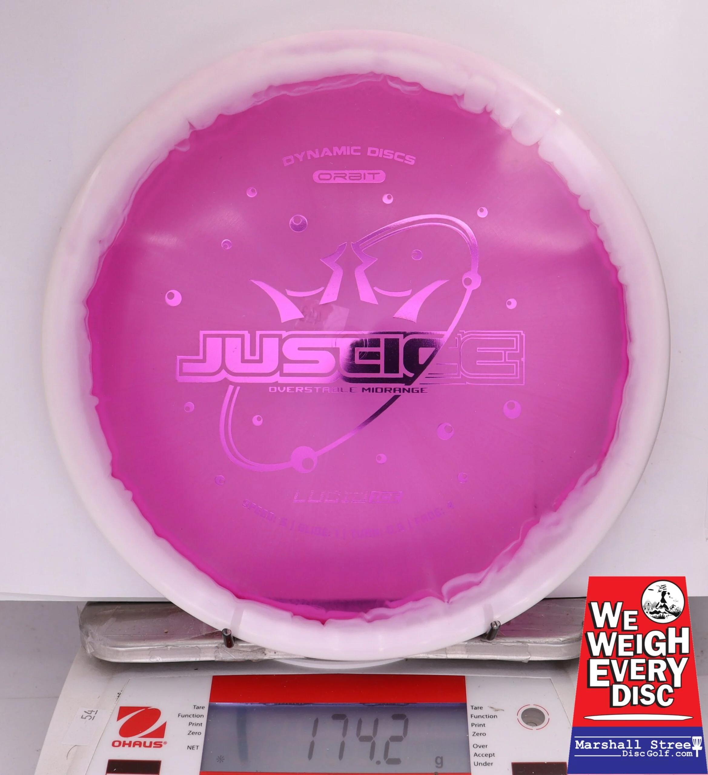 376796 Lucid Ice Orbit Justice - #443 White-Purple, 174