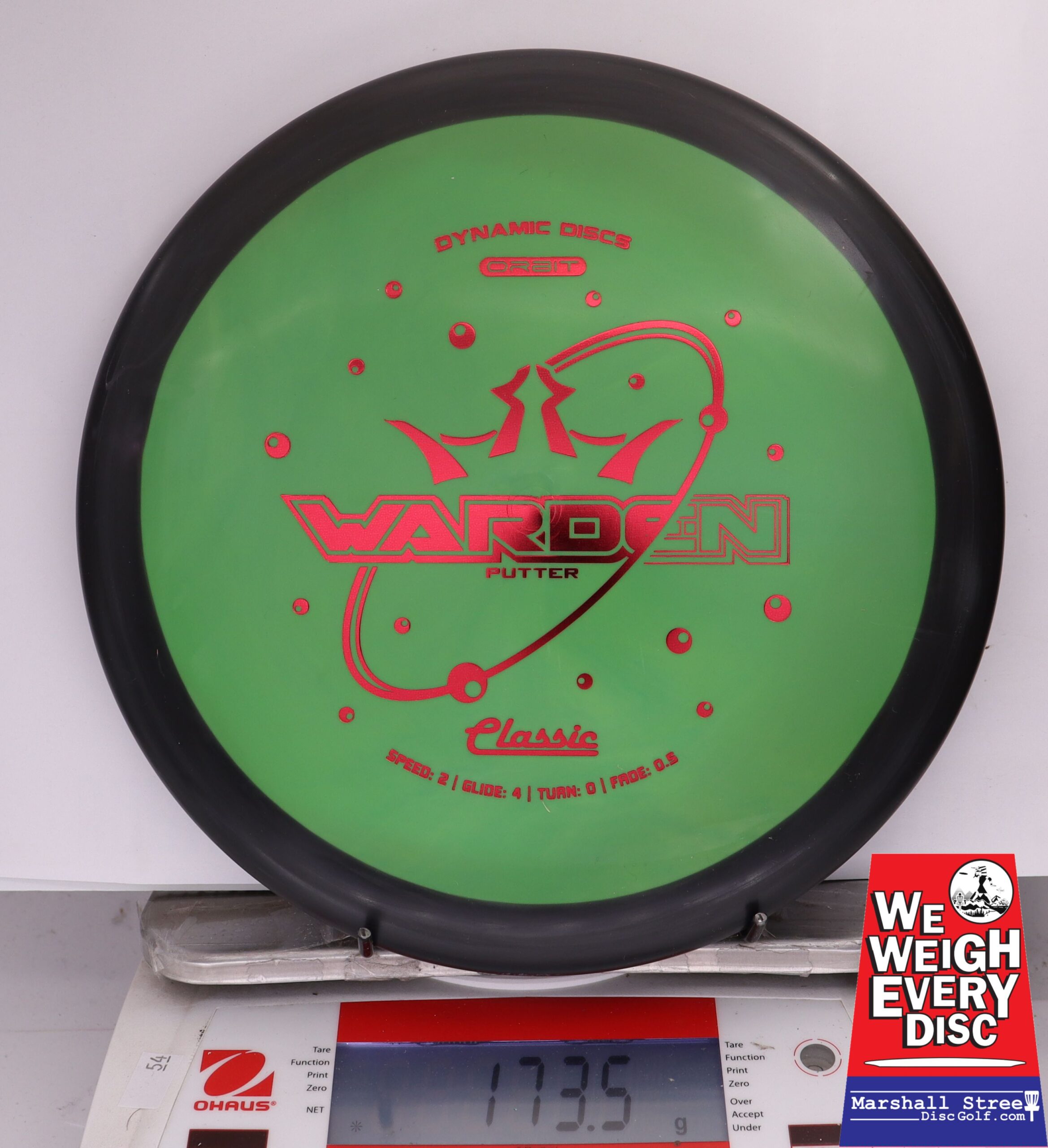 377029 Classic Orbit Warden - #443 Black-Green, 174