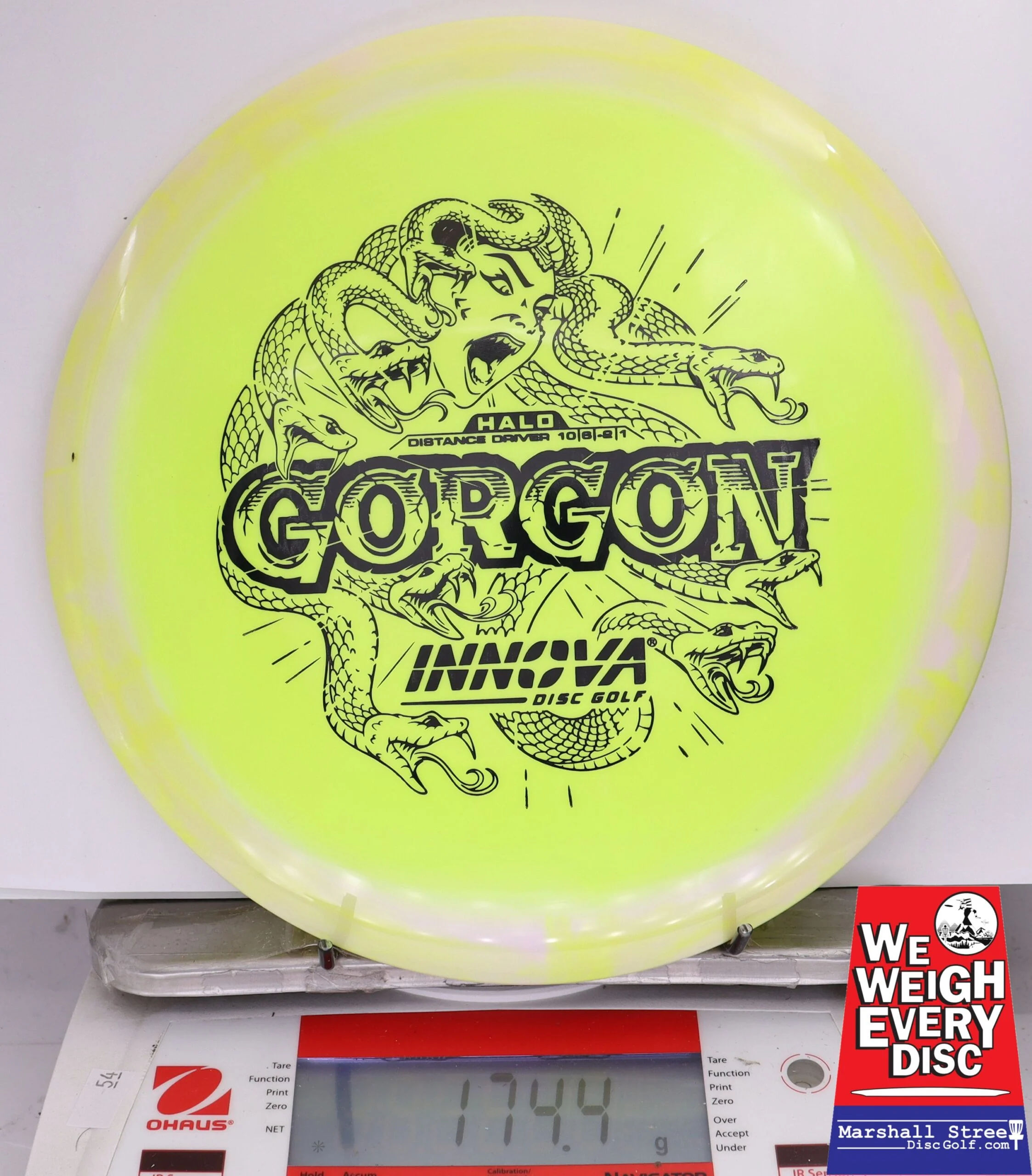 377151 Halo Star Gorgon - #24 White-Yellow, 174