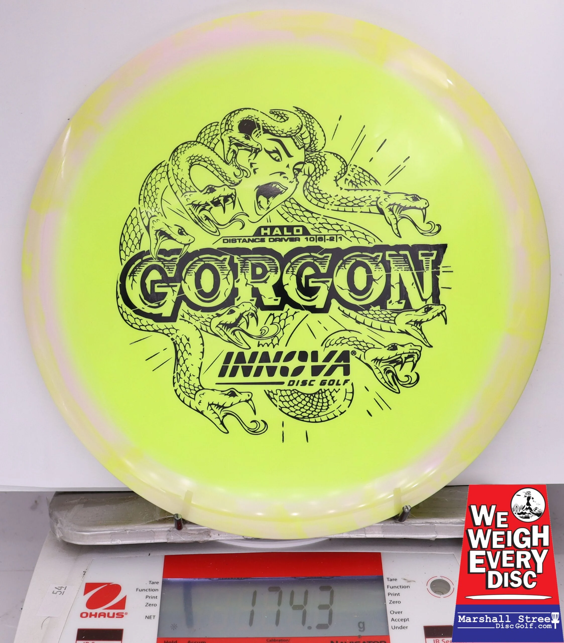 377152 Halo Star Gorgon - #25 White-Yellow, 174
