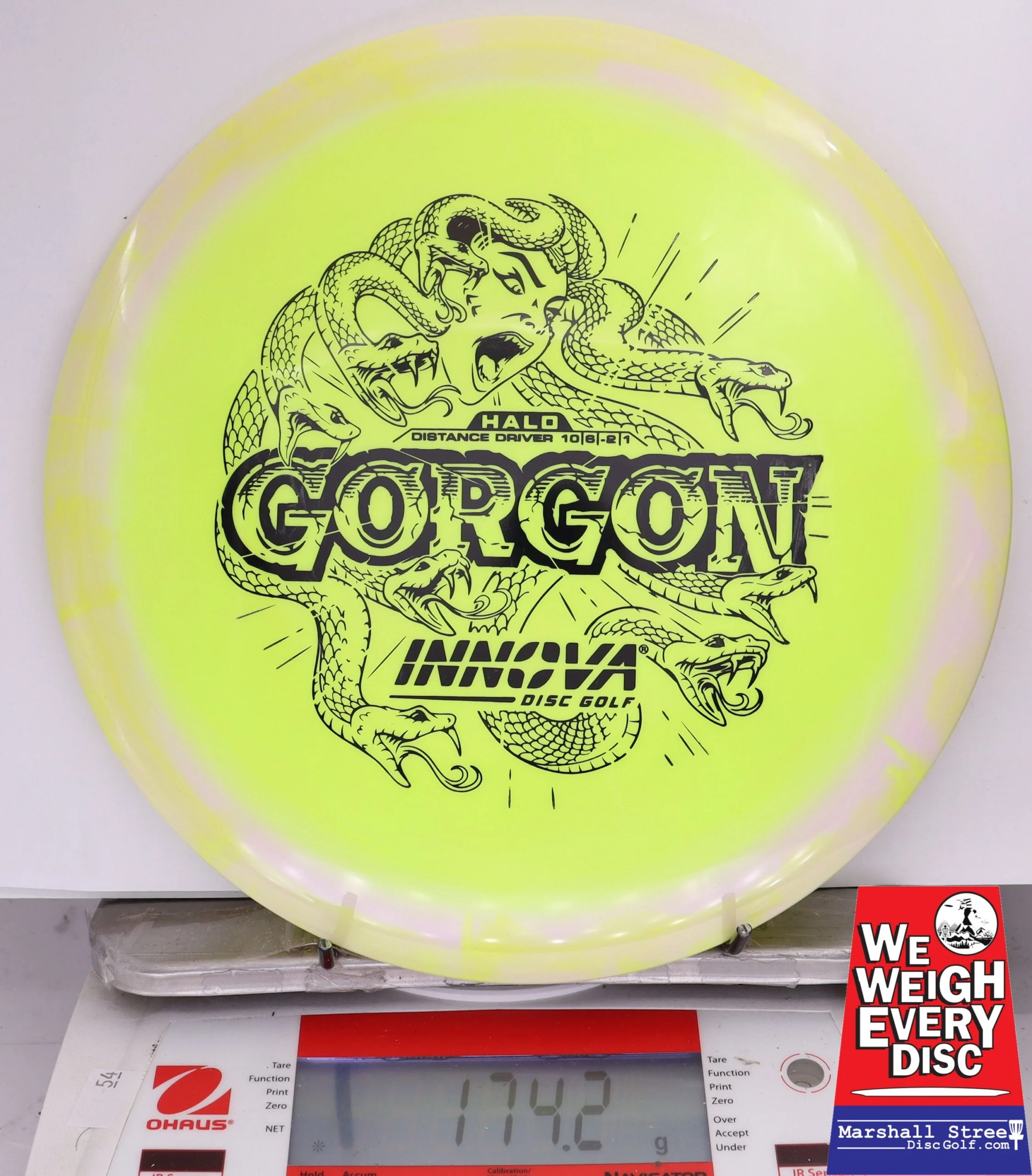 377153 Halo Star Gorgon - #26 White-Yellow, 174