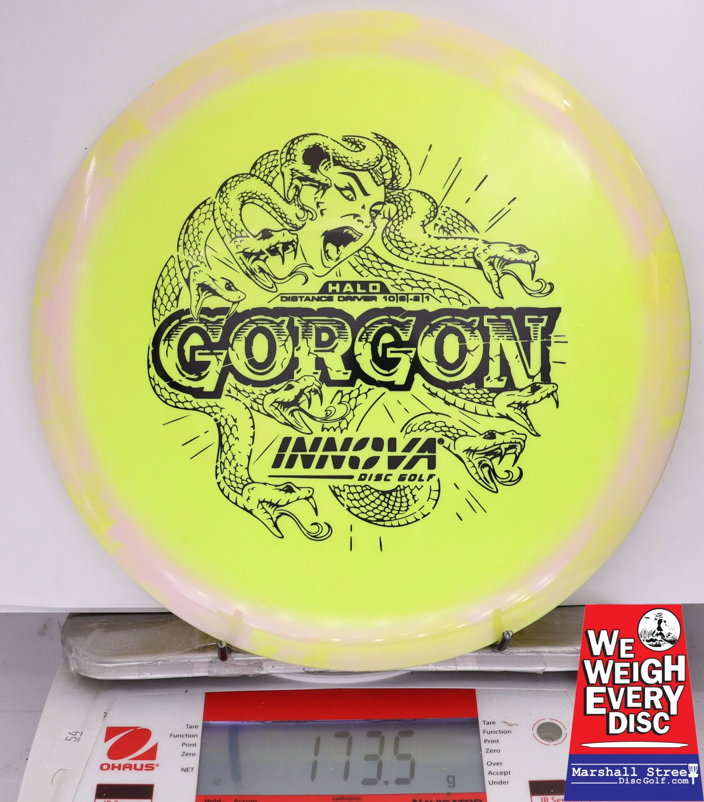 377157 Halo Star Gorgon - #30 White-Yellow, 174