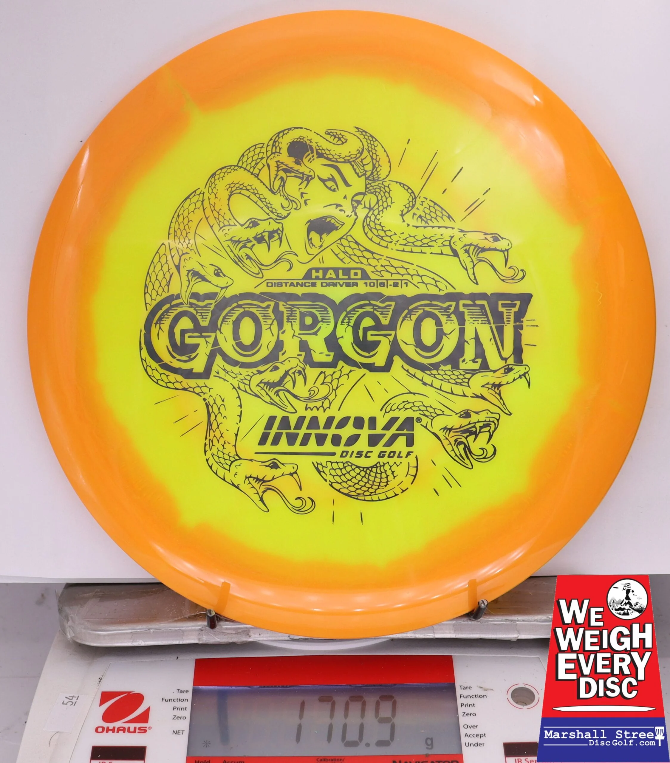 377167 Halo Star Gorgon - #40 Orange-Yellow, 171