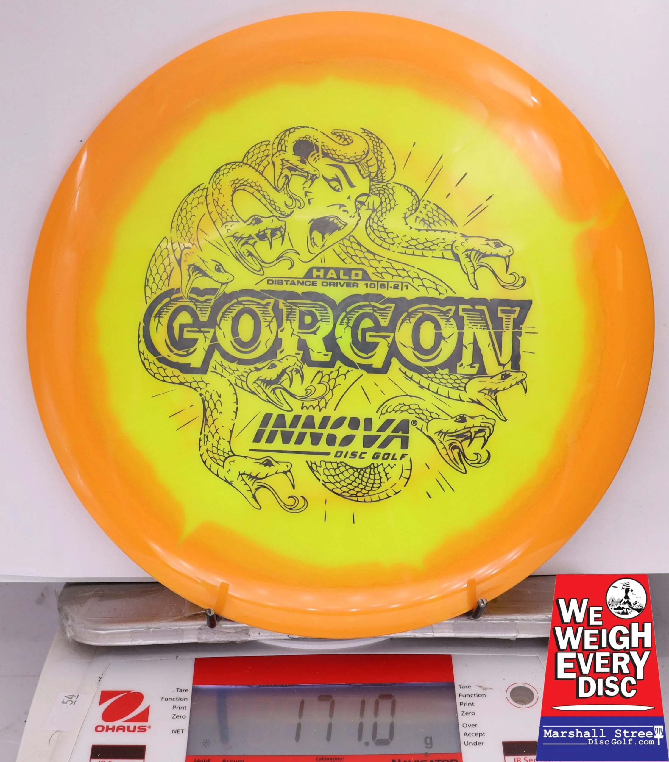 377168 Halo Star Gorgon - #41 Orange-Yellow, 171