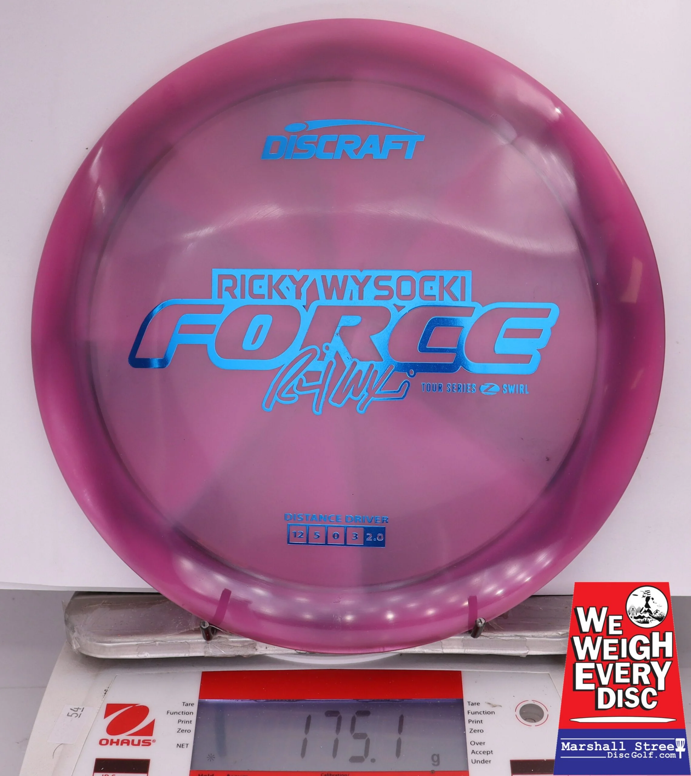377867 Z Swirl Force, Ricky Wysocki 2025 Tour Series - #04 Purple, 175