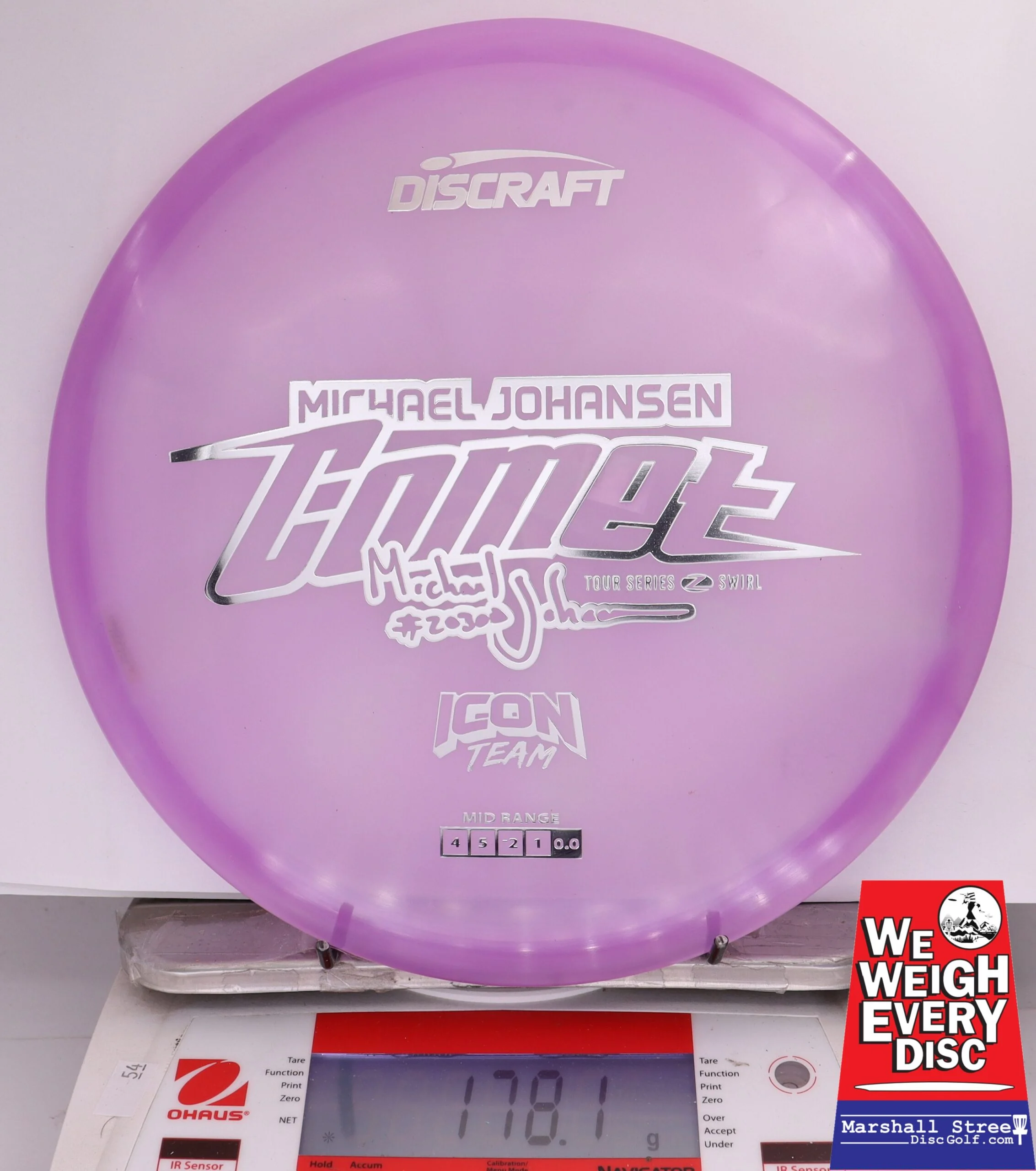 377918 Z Swirl Comet, Michael Johansen 2025 Tour Series - #06 LtPurple, 178