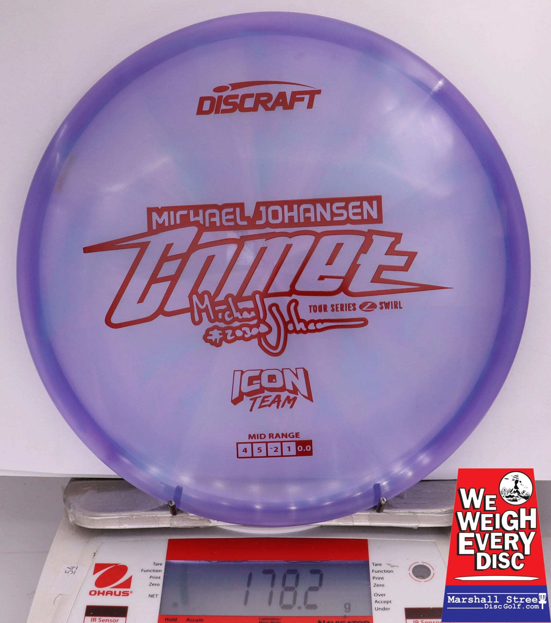 377919 Z Swirl Comet, Michael Johansen 2025 Tour Series - #07 Purple, 178