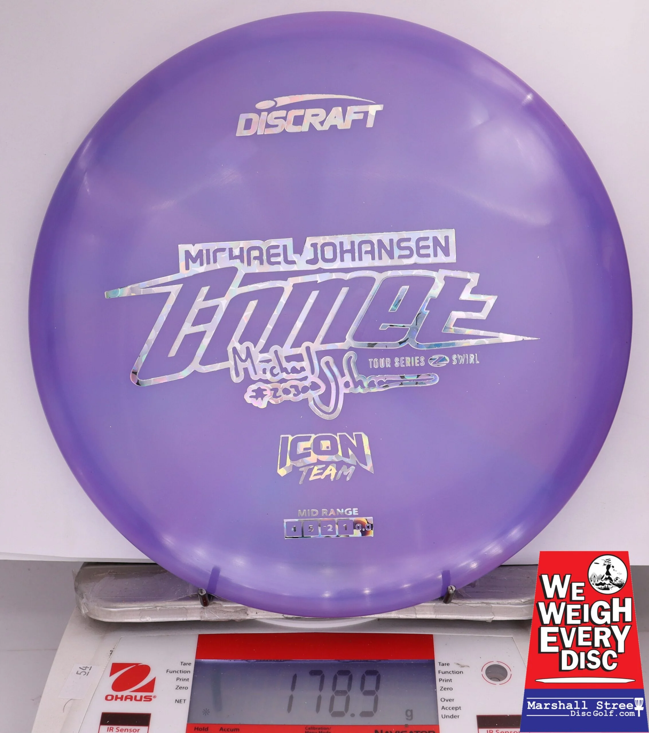 377922 Z Swirl Comet, Michael Johansen 2025 Tour Series - #10 Purple, 179