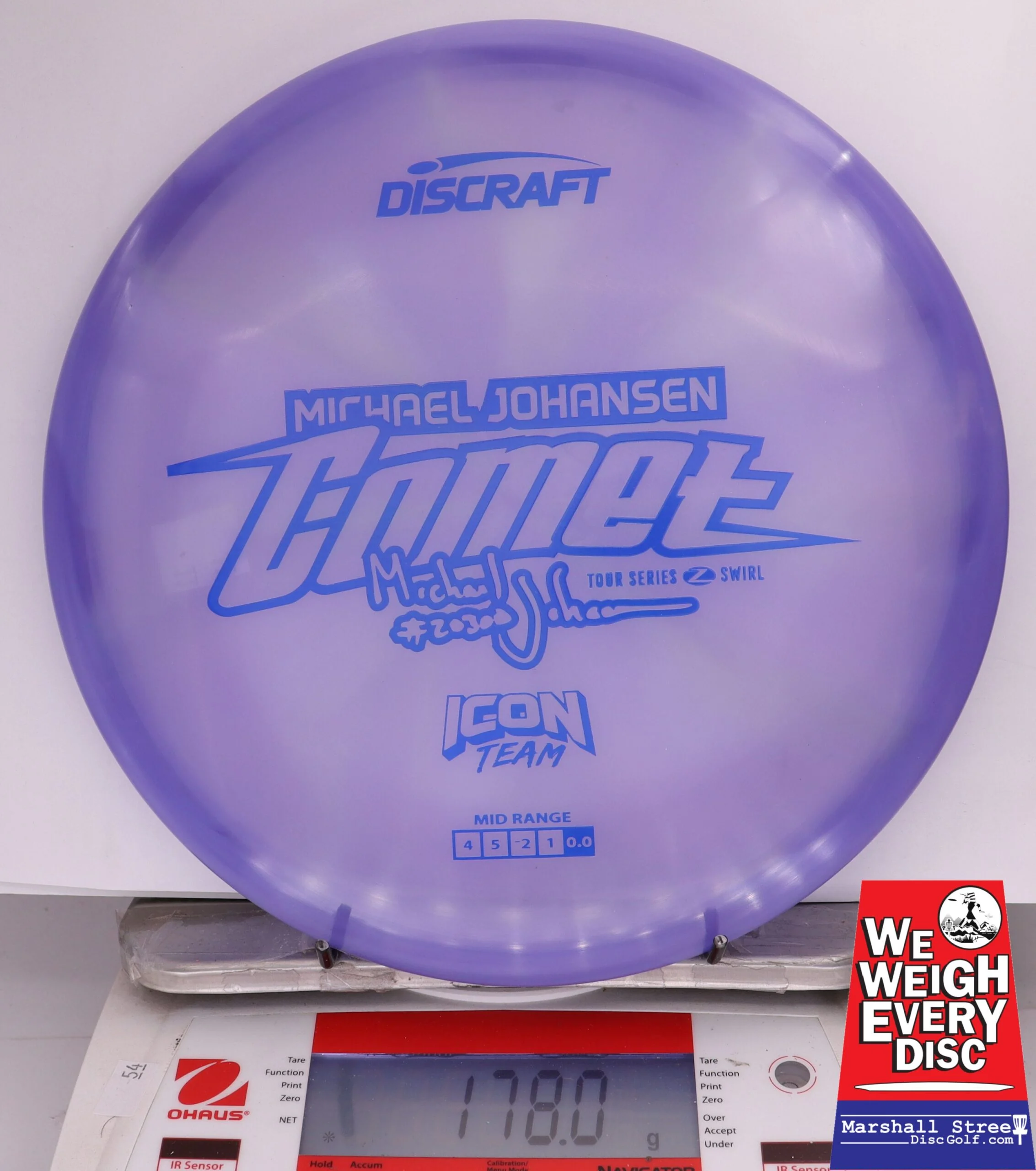 377923 Z Swirl Comet, Michael Johansen 2025 Tour Series - #11 Purple, 178
