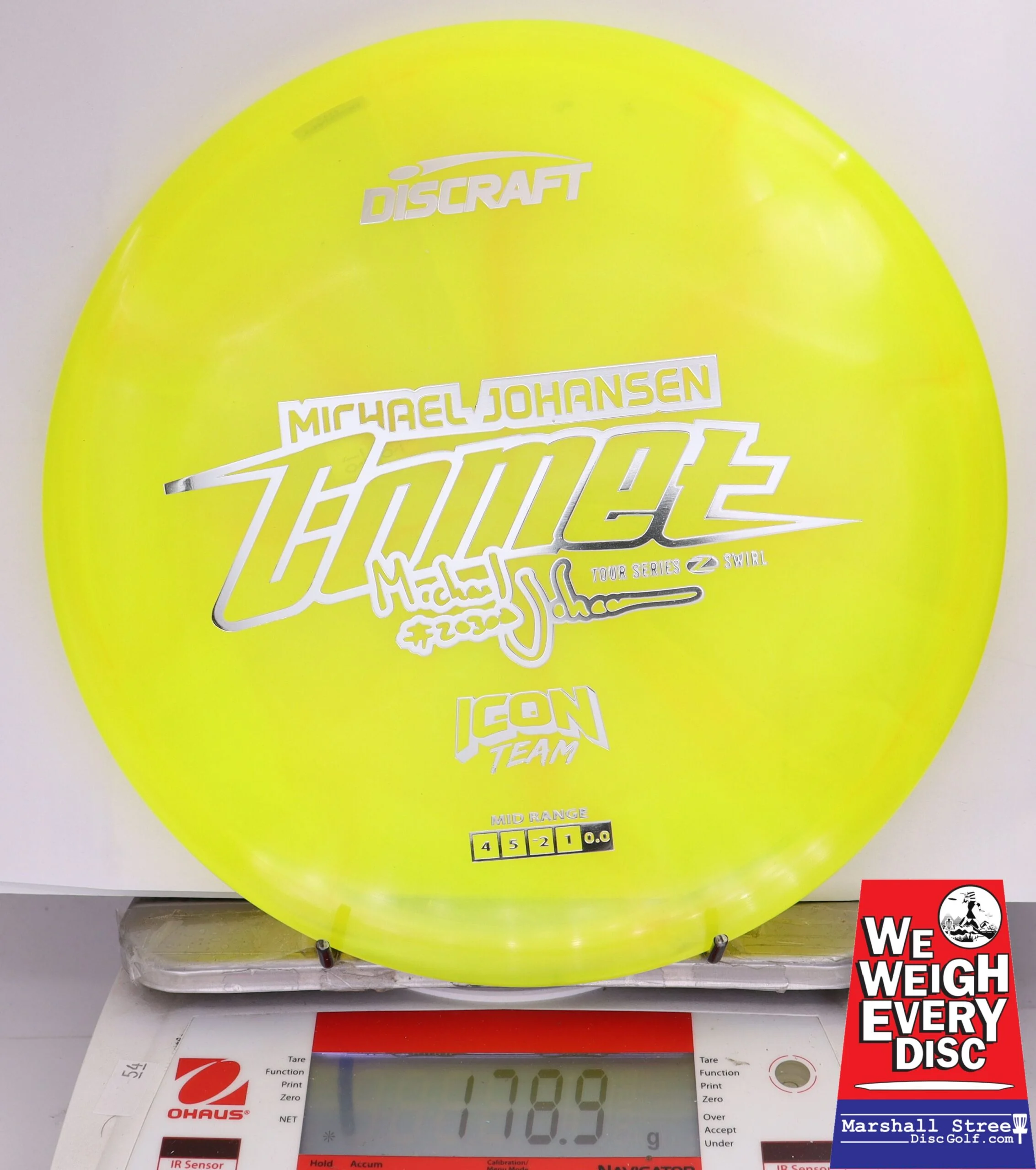 377931 Z Swirl Comet, Michael Johansen 2025 Tour Series - #19 NYellow, 179