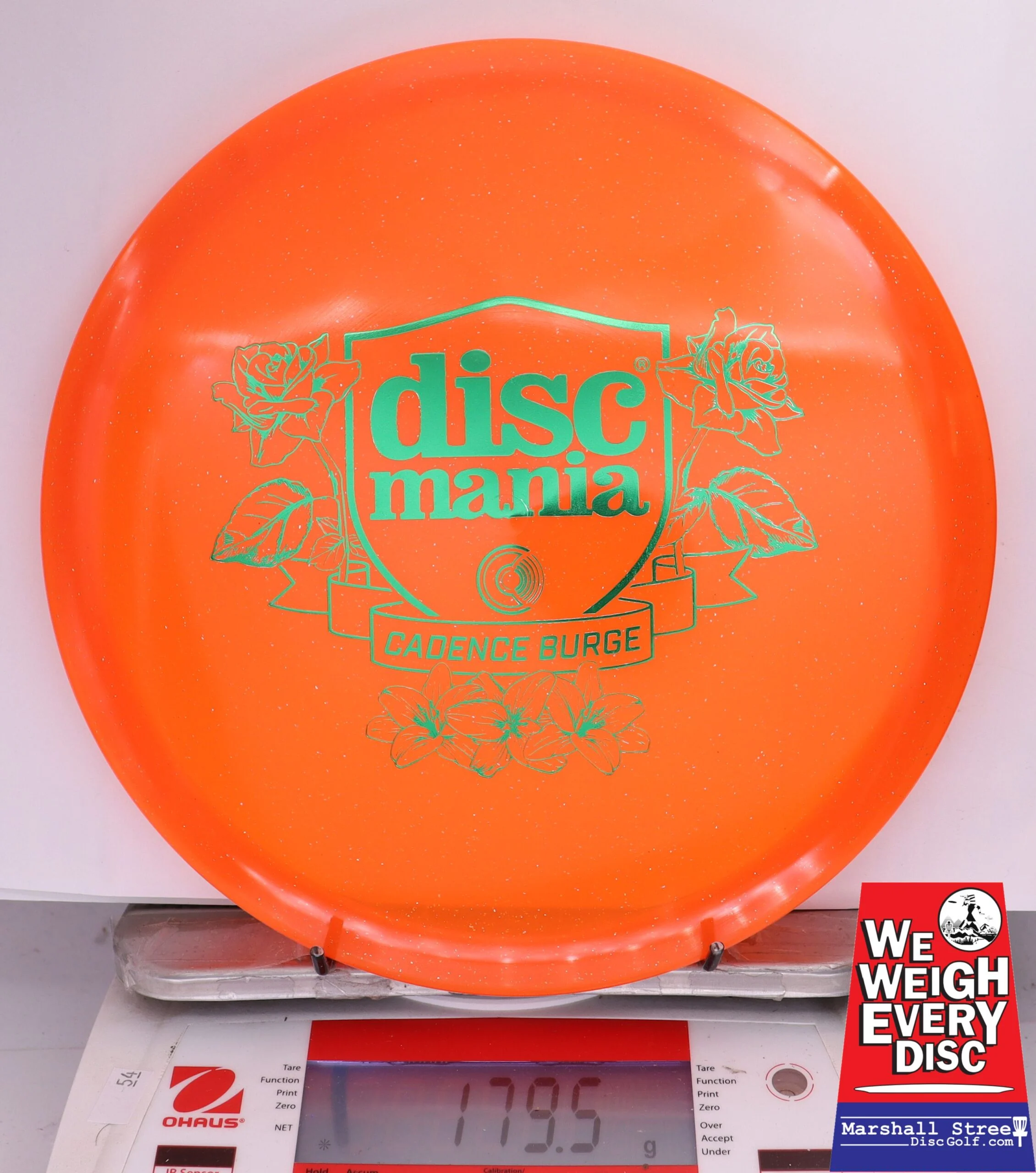 378714 Metal Flake C-Line MD3, Cadence Burge 2025 Shield Series - #02 Orange, 180