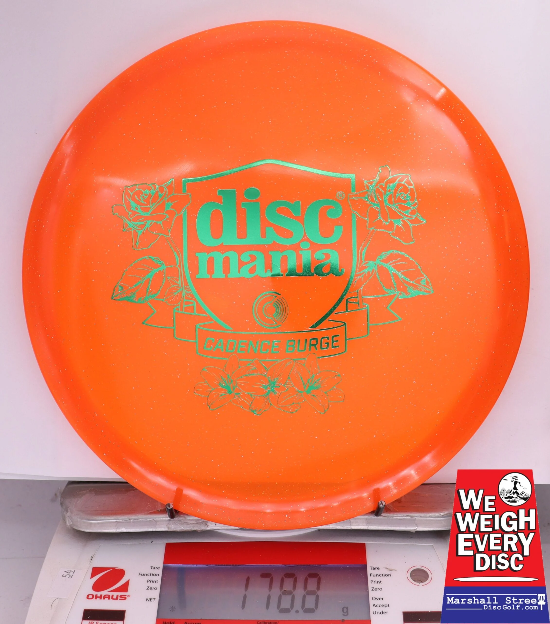 378715 Metal Flake C-Line MD3, Cadence Burge 2025 Shield Series - #03 Orange, 179