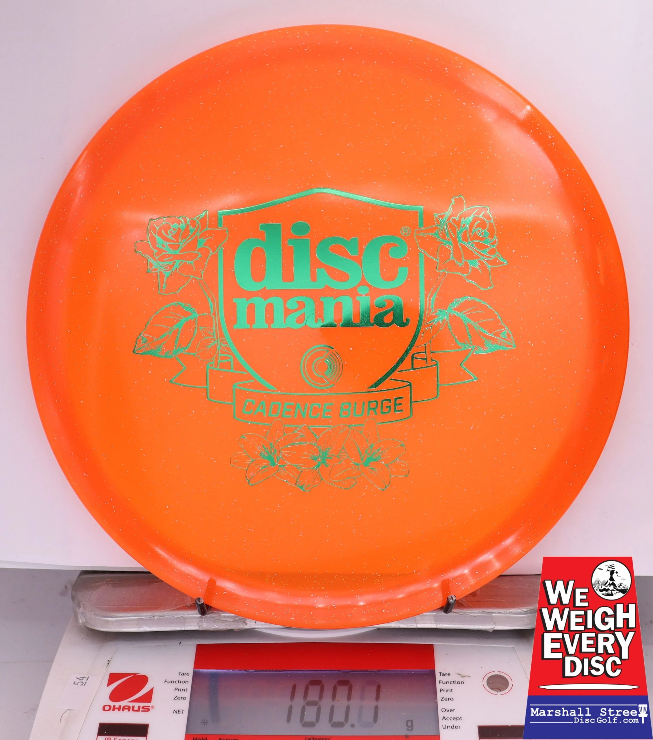 378716 Metal Flake C-Line MD3, Cadence Burge 2025 Shield Series - #04 Orange, 180