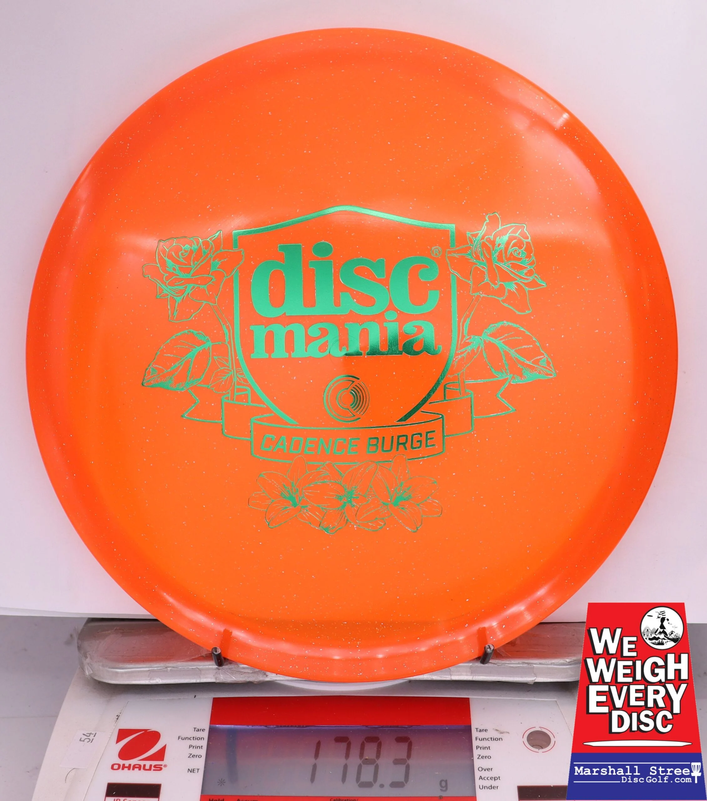 378717 Metal Flake C-Line MD3, Cadence Burge 2025 Shield Series - #05 Orange, 178