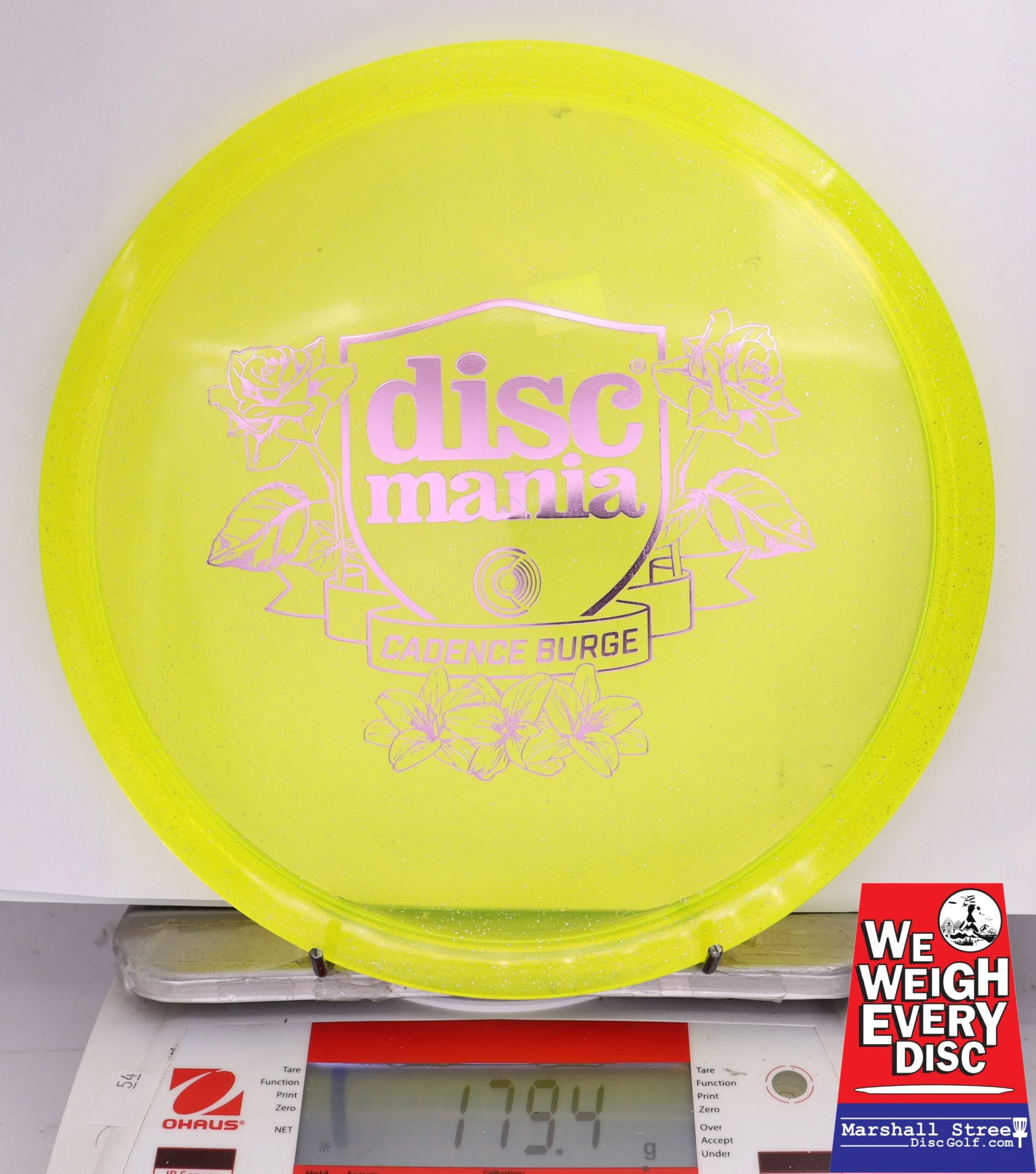 378723 Metal Flake C-Line MD3, Cadence Burge 2025 Shield Series - #11 Yellow, 179