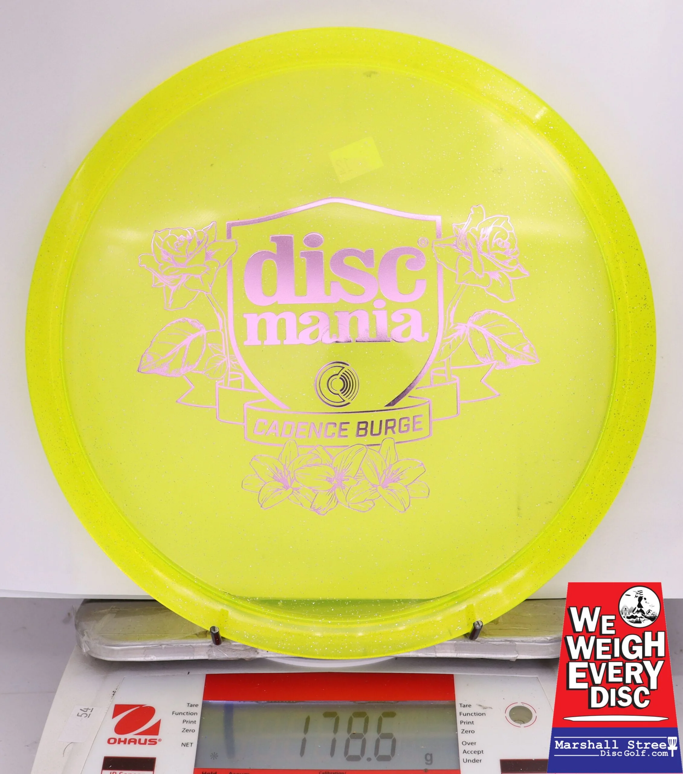 378724 Metal Flake C-Line MD3, Cadence Burge 2025 Shield Series - #12 Yellow, 179