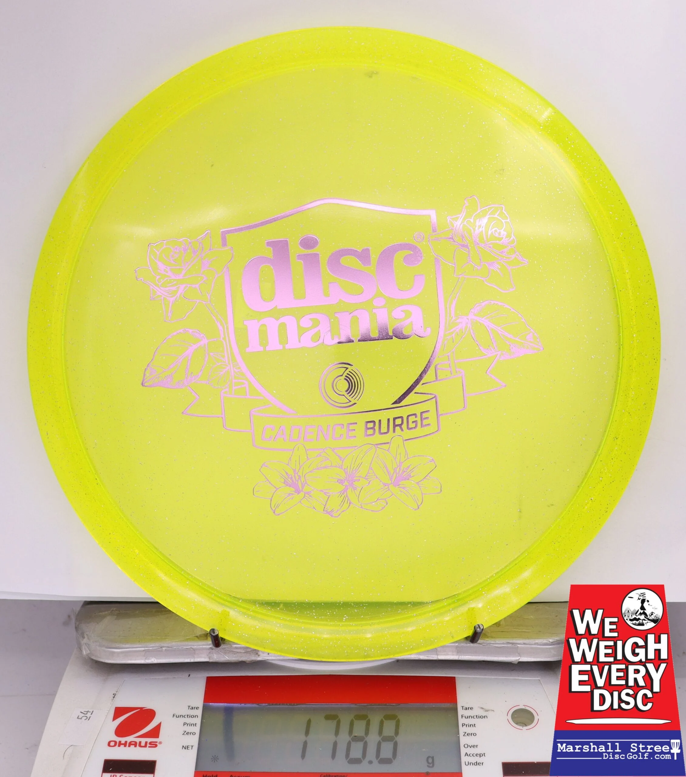 378726 Metal Flake C-Line MD3, Cadence Burge 2025 Shield Series - #14 Yellow, 179