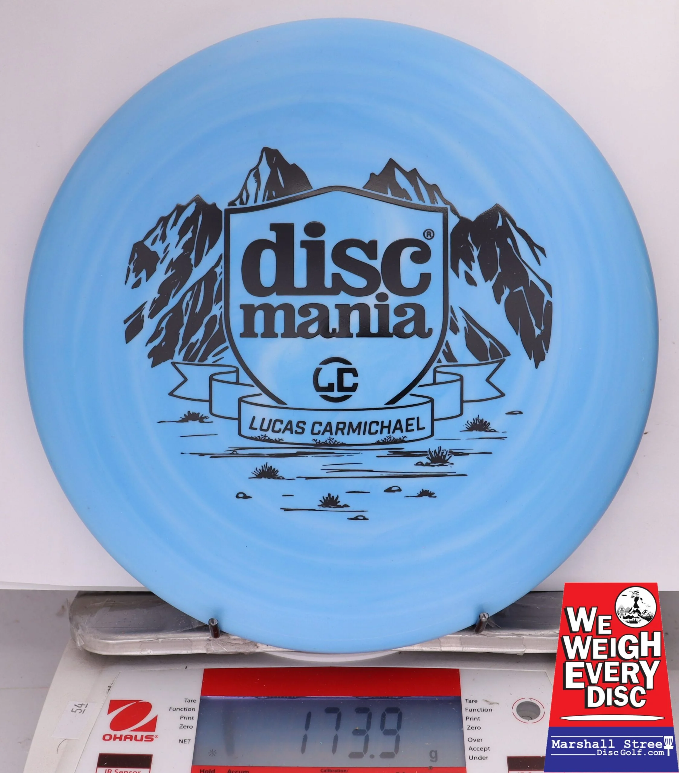 378729 Swirly D-Line P2, Flex 2 - Lucas Carmichael 2025 Shield Series - #01 Blue, 174