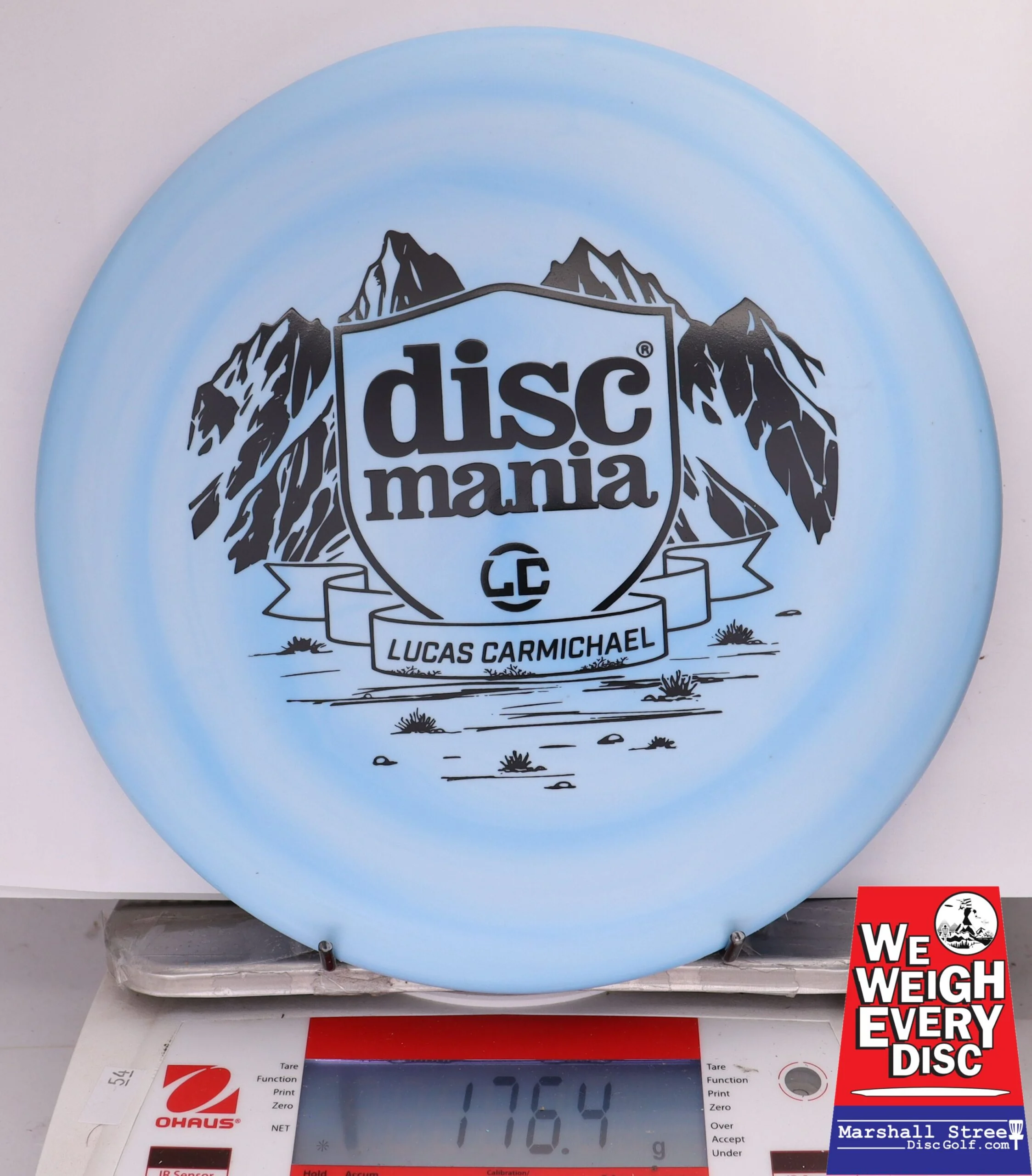 378732 Swirly D-Line P2, Flex 2 - Lucas Carmichael 2025 Shield Series - #04 Blue, 176