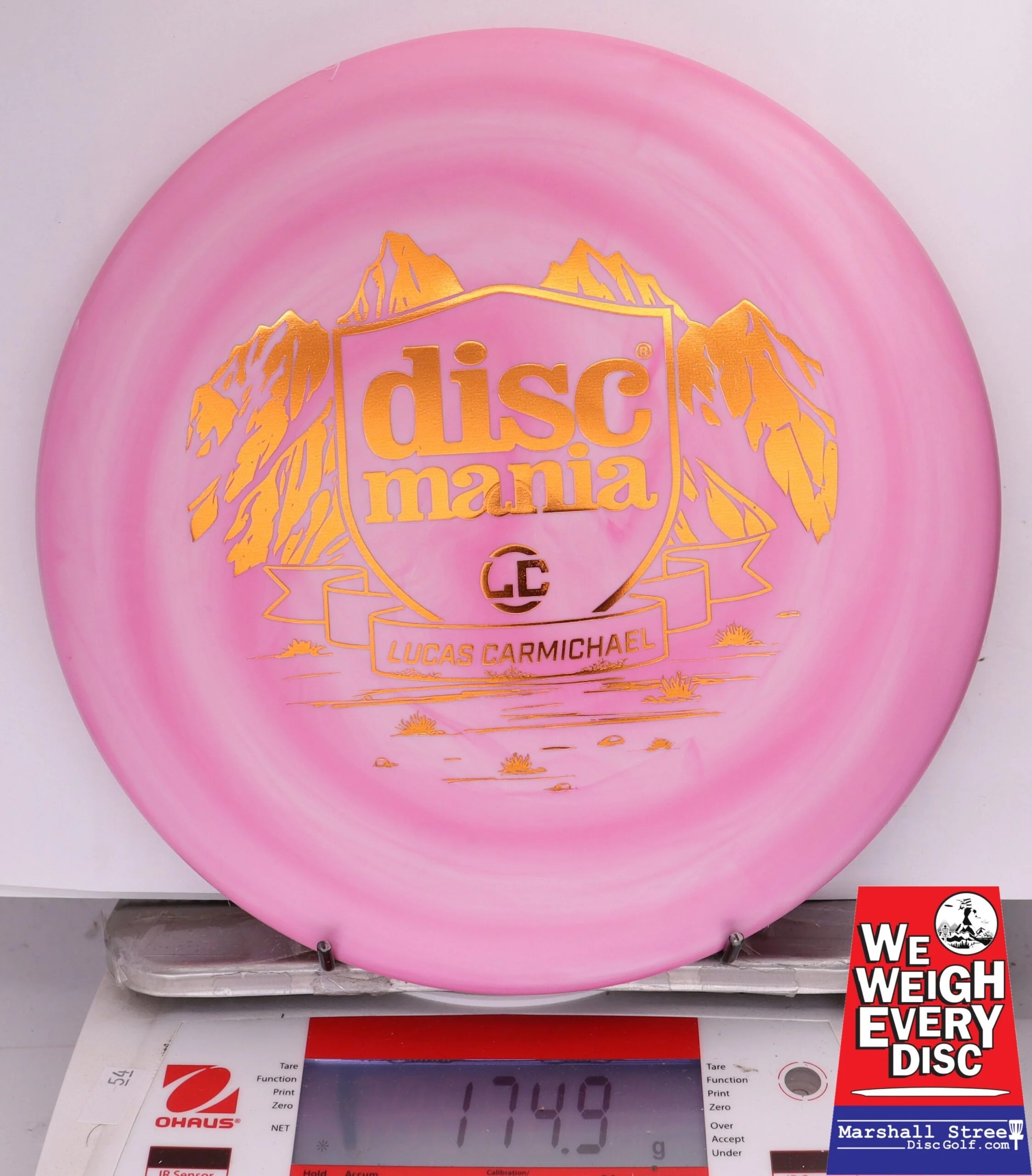 378734 Swirly D-Line P2, Flex 2 - Lucas Carmichael 2025 Shield Series - #06 Pink, 175