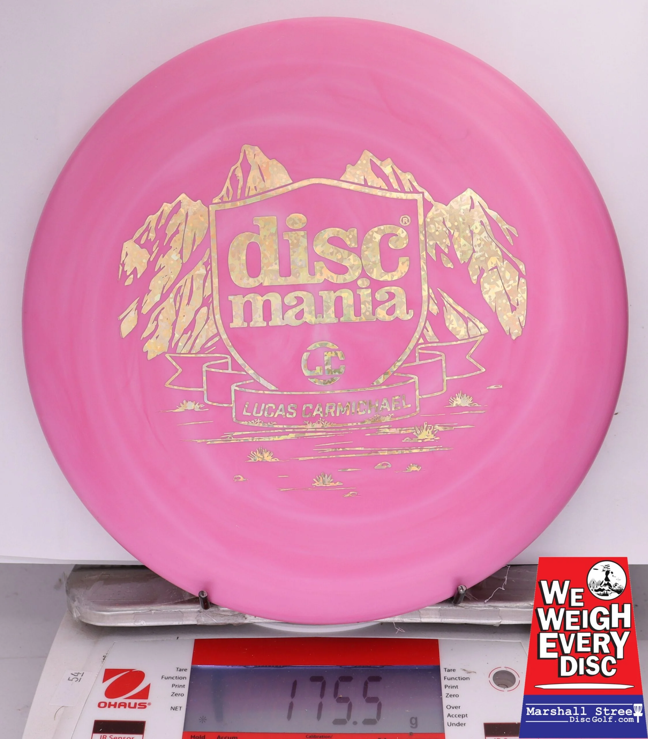 378736 Swirly D-Line P2, Flex 2 - Lucas Carmichael 2025 Shield Series - #08 Pink, 176