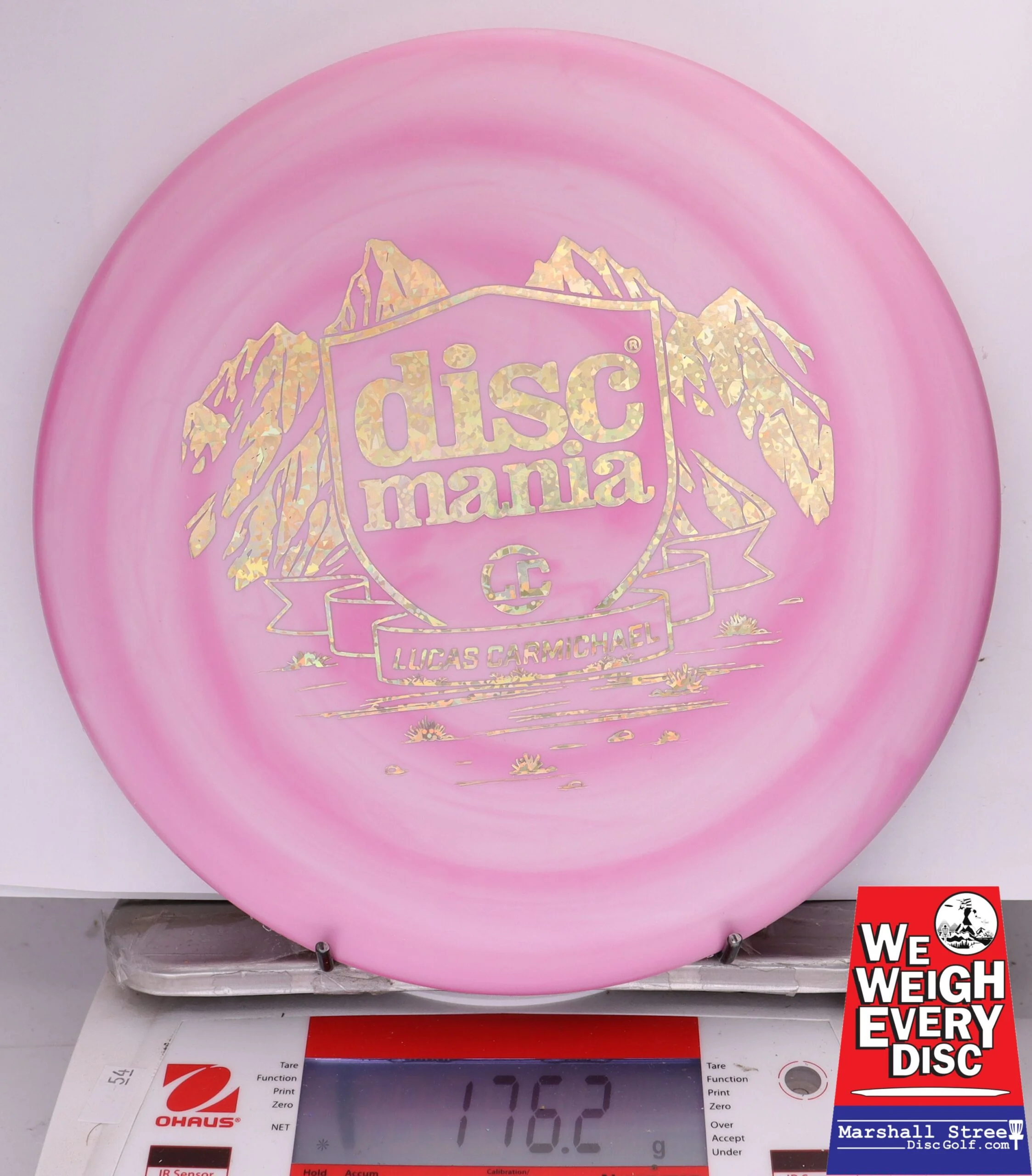 378737 Swirly D-Line P2, Flex 2 - Lucas Carmichael 2025 Shield Series - #09 Pink, 176