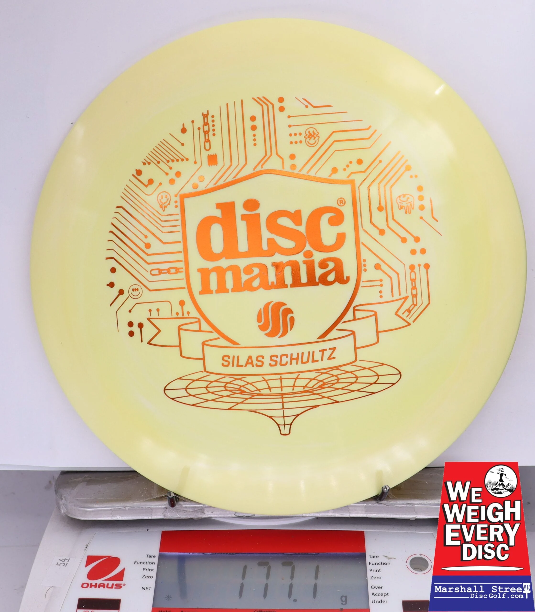 378748 Swirly S-Line DD1, Silas Schultz 2025 Shield Series - #04 Yellow, 177