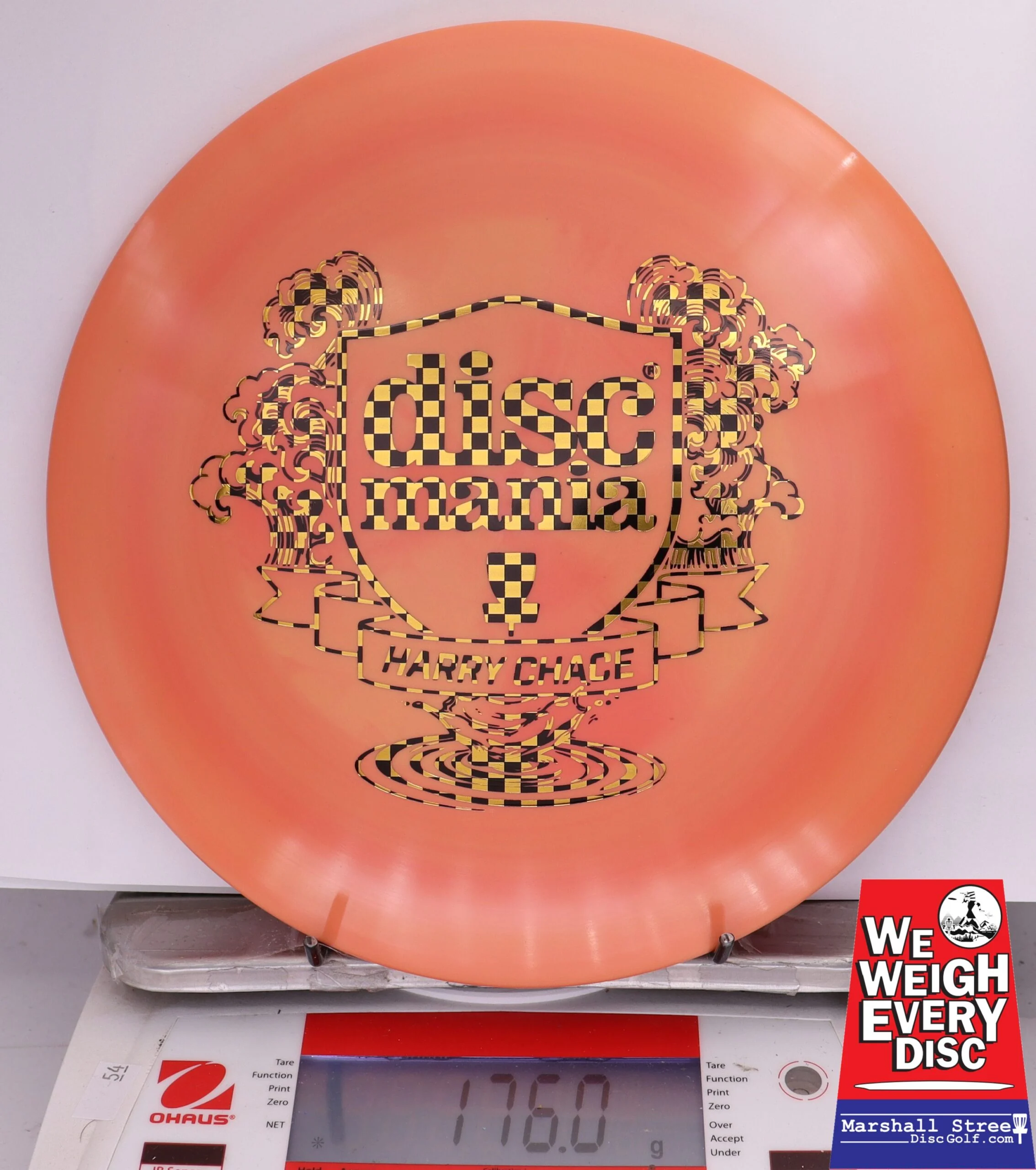 378781 Swirly S-Line FD, Harry Chace 2025 Shield Series - #16 Orange, 176