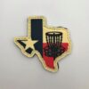 Discology PVC Velcro Patches - Texas, PVC Velcro