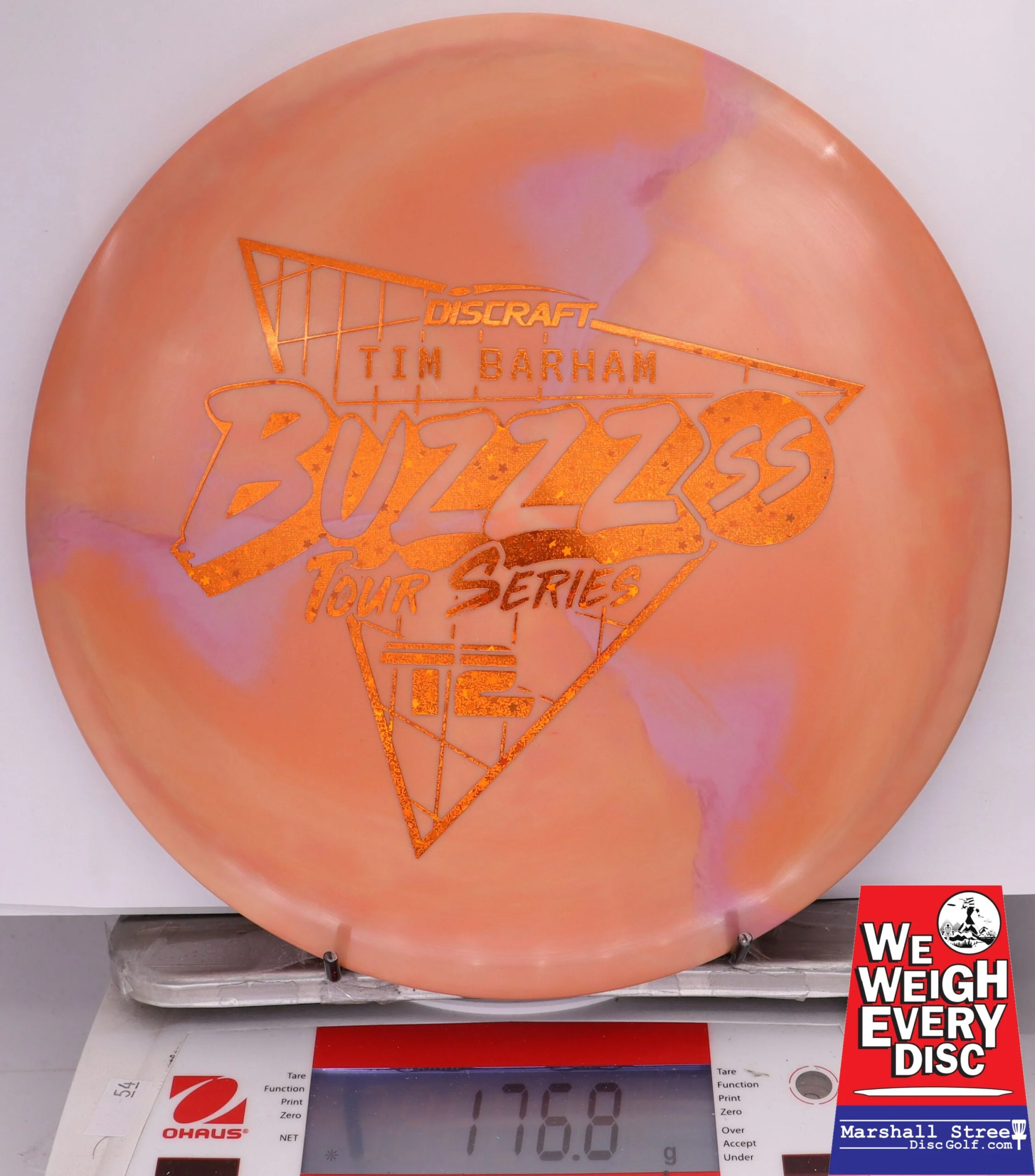 379001 ESP Swirl Buzzz SS, Tim Barham - 2022 Tour Series - #38 OrangePurp, 177