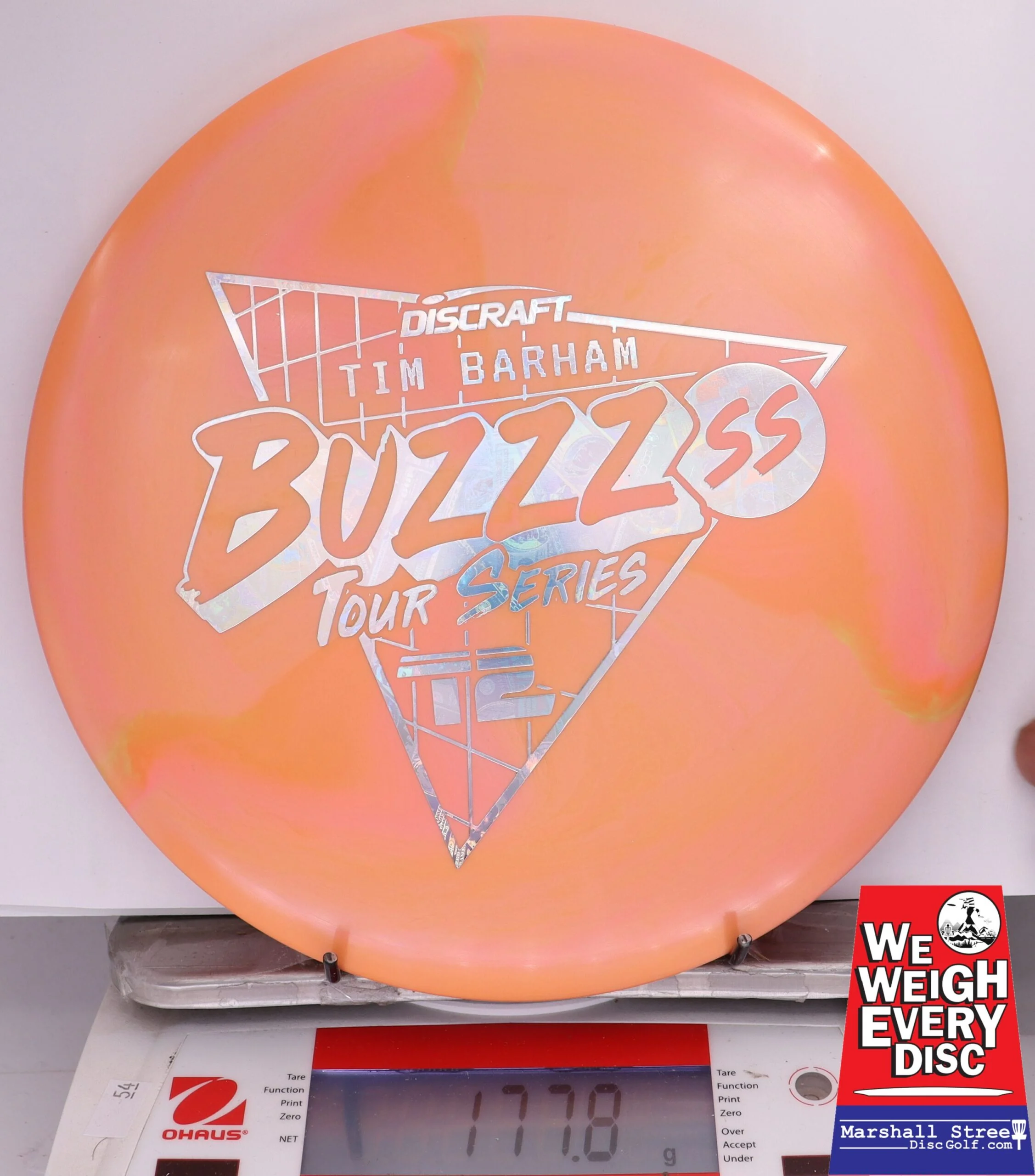 379002 ESP Swirl Buzzz SS, Tim Barham - 2022 Tour Series - #39 OrangePink, 178