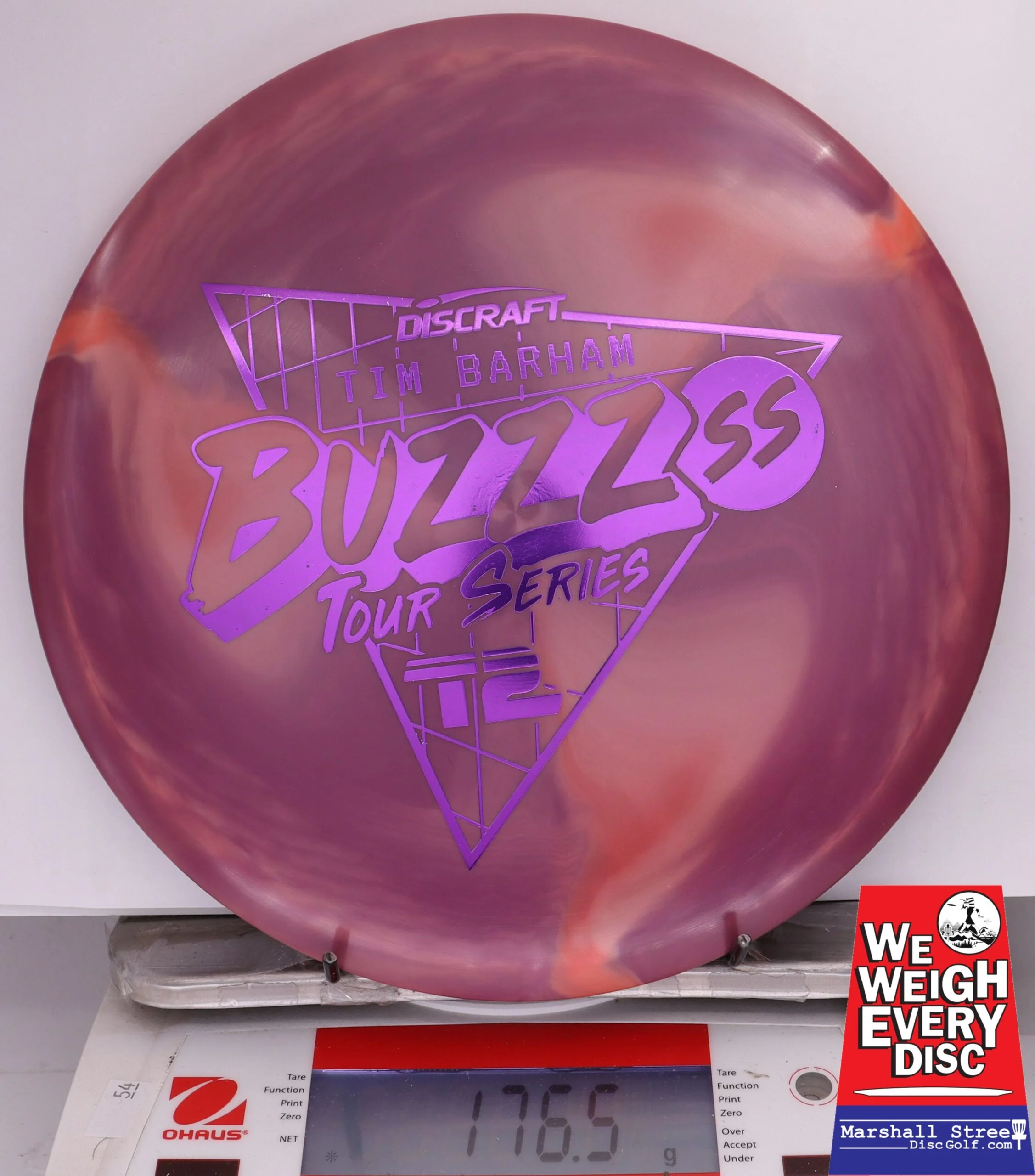 379009 ESP Swirl Buzzz SS, Tim Barham - 2022 Tour Series - #46 PurpleOrng, 177