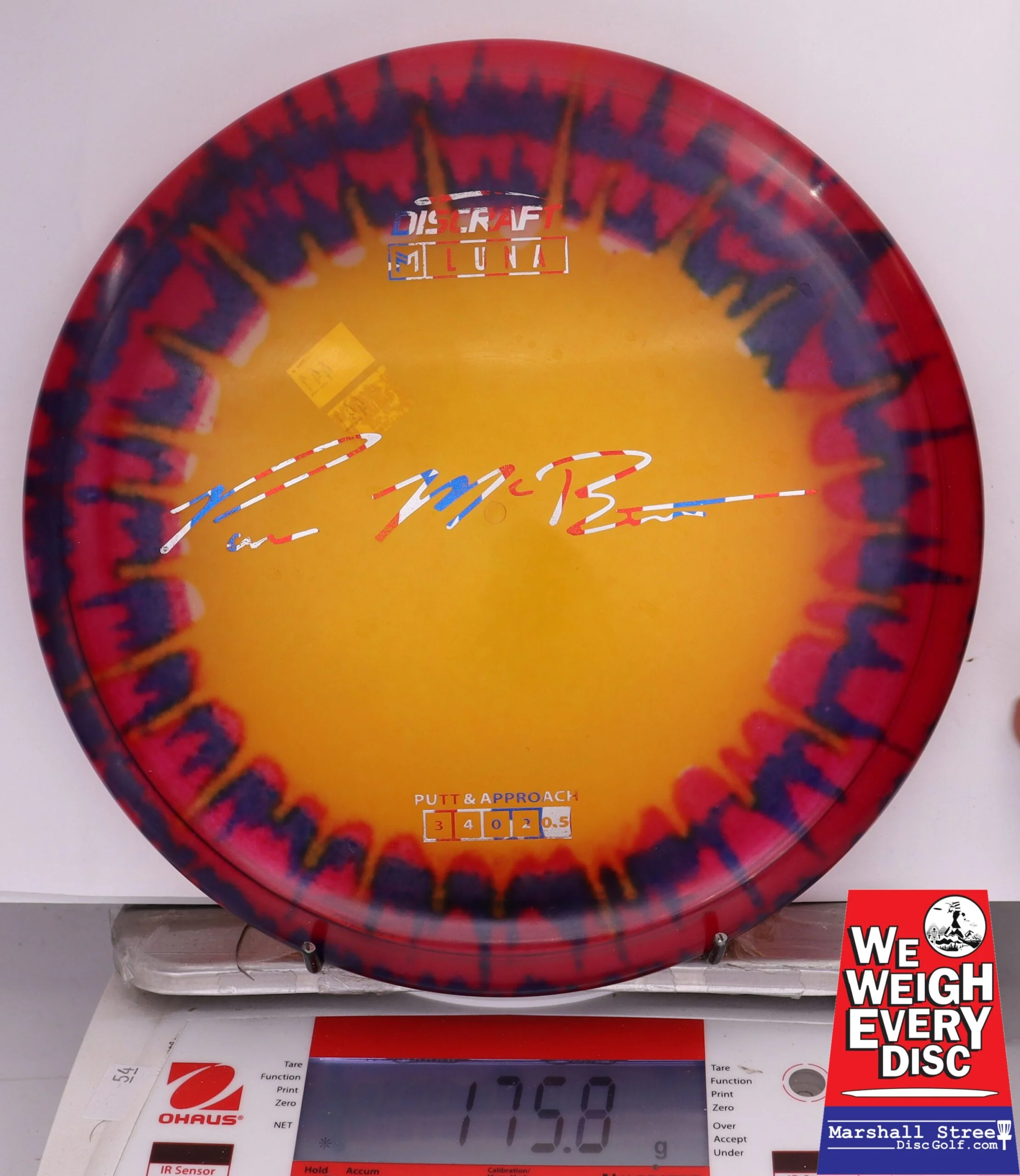 379972 Tie-Dye Z Luna, Paul McBeth - #441 Red Orange, 176