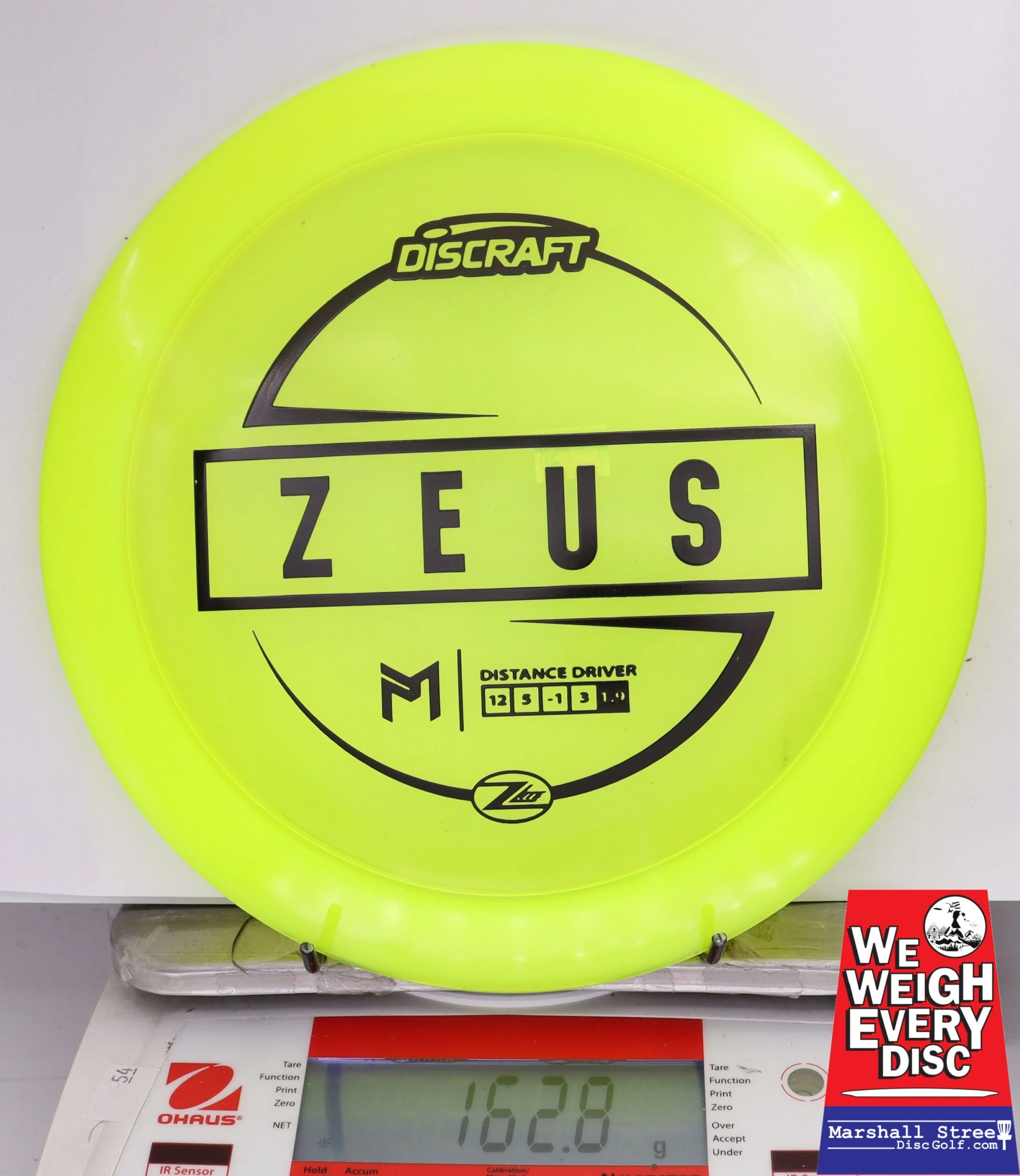 380250 Z Lite Zeus, Paul McBeth - #453 NYellow, 163
