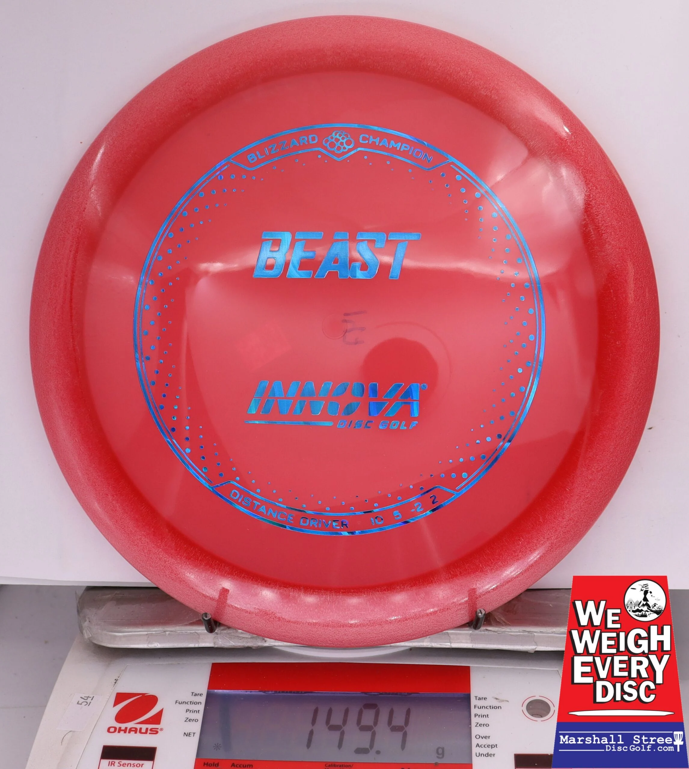 381093 Blizzard Beast - #605 Red, 149
