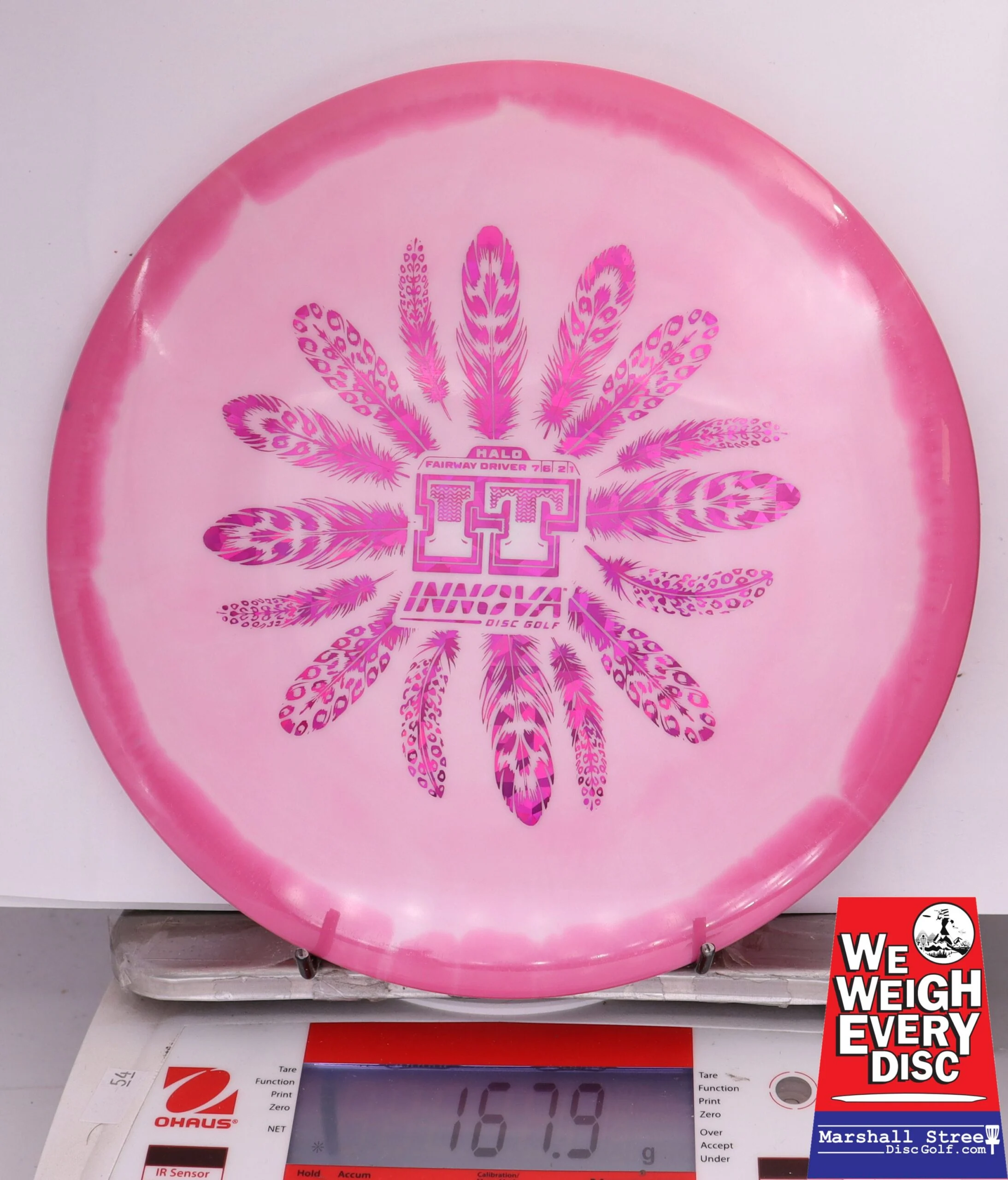 381508 Halo Star IT - #606 Pink-White, 168