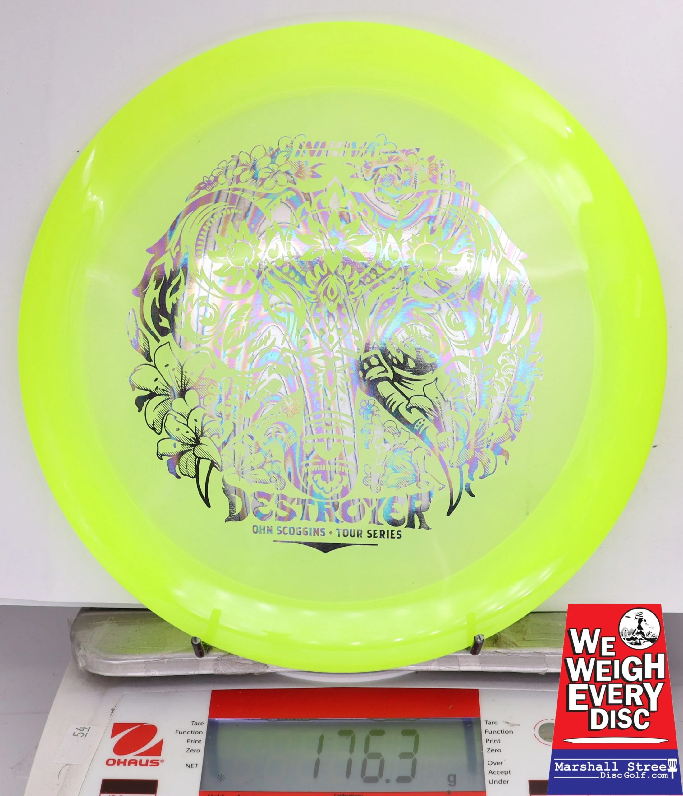 382514 Halo Champion Destroyer, Ohn Scoggins 2025 Tour Series - #598 NYellow, 176