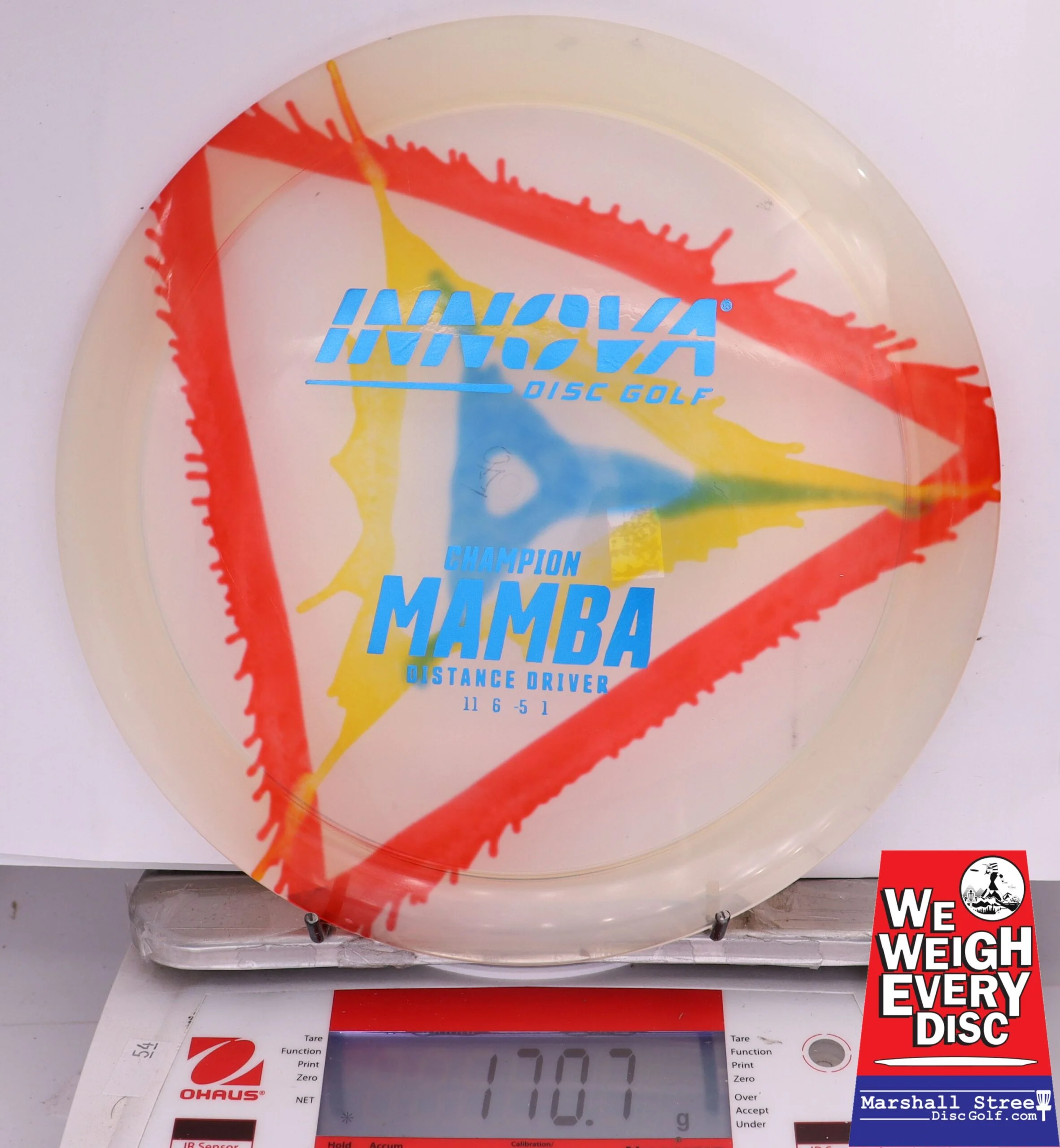 382576 Tie-Dye Champion Mamba - #669 RedYellow Triangles, 171