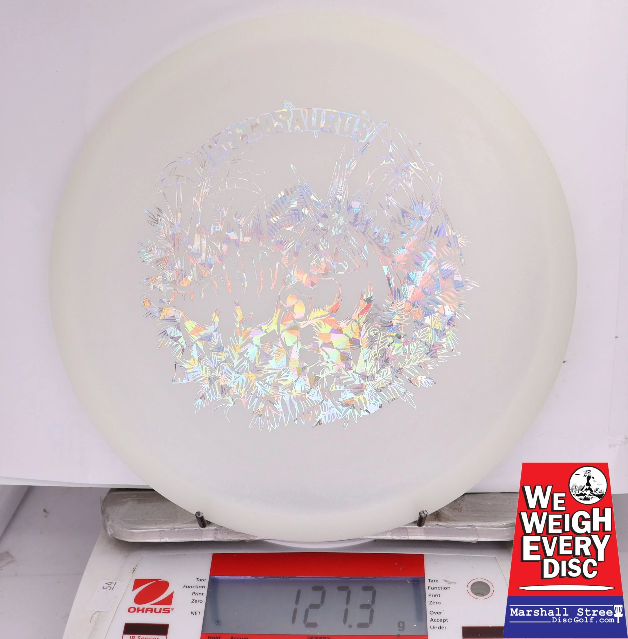 383881 Glow Egg Shell Stegosaurus - #278 White, 127