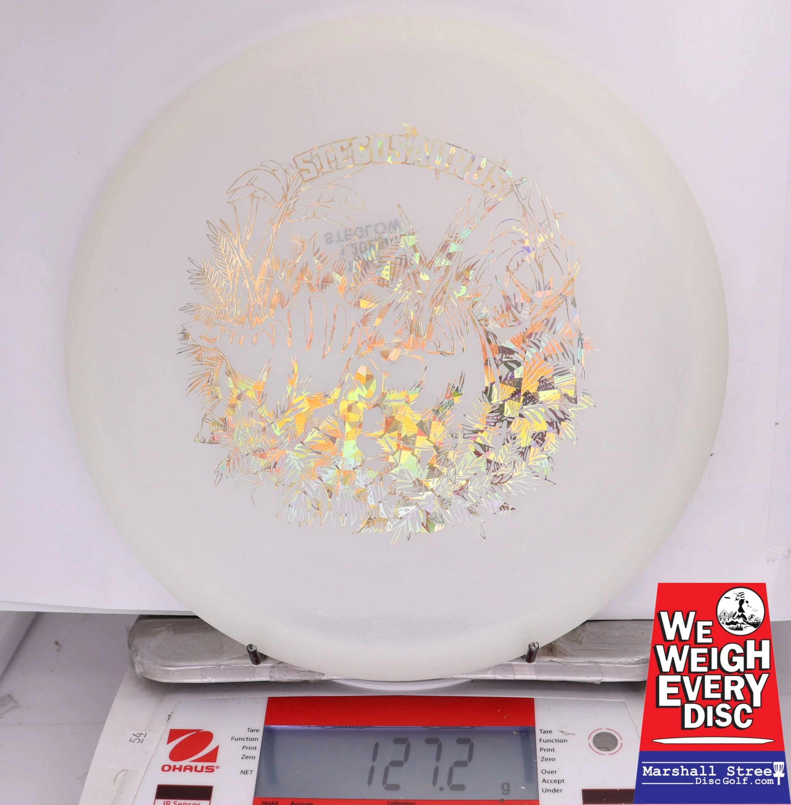 383883 Glow Egg Shell Stegosaurus - #280 White, 127