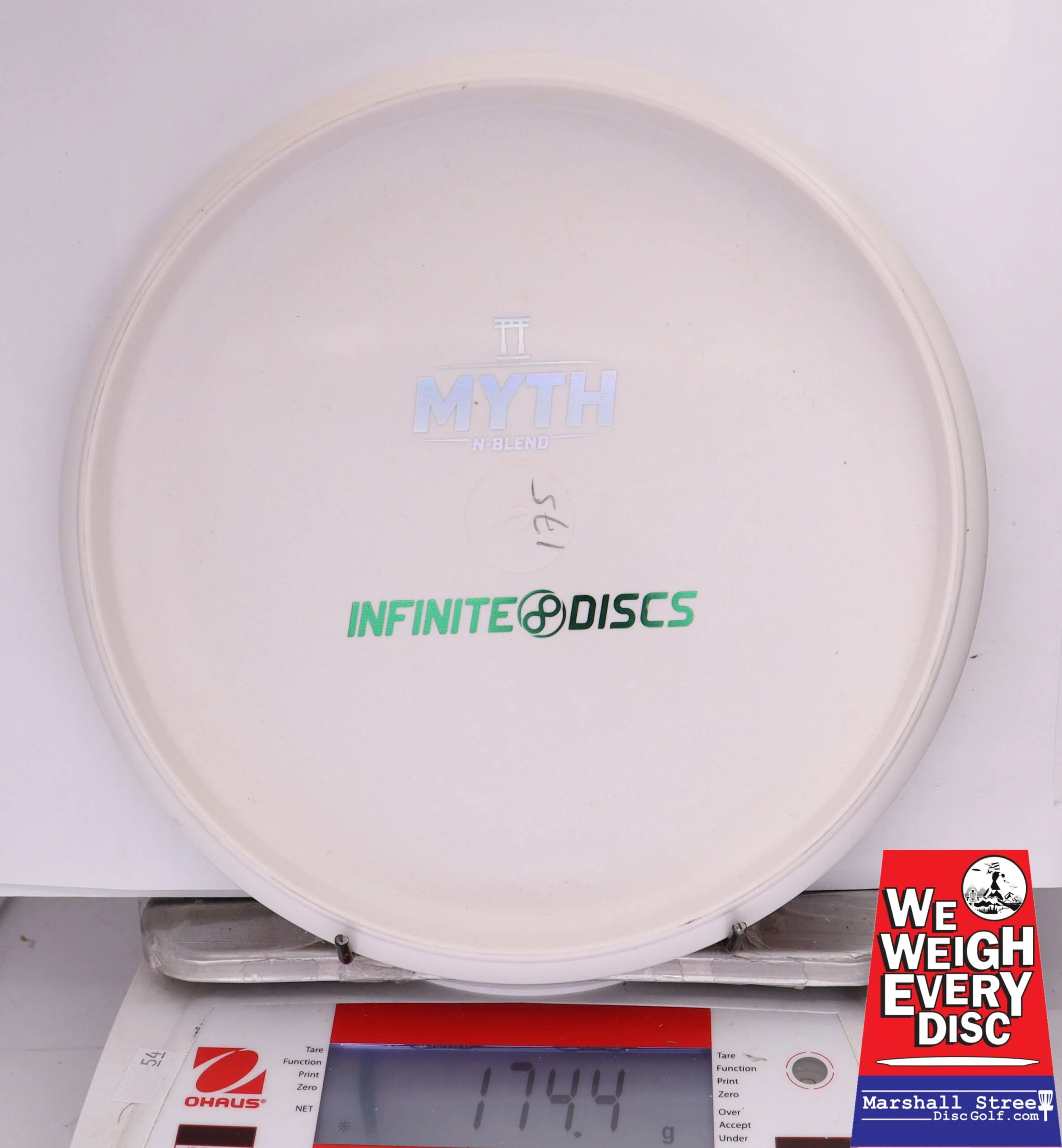 384286 N-Blend Myth, Bottom Stamp - #282 White, 174