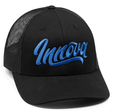 384577 Innova Flow Trucker Hat (low-profile) - Black, Snapback