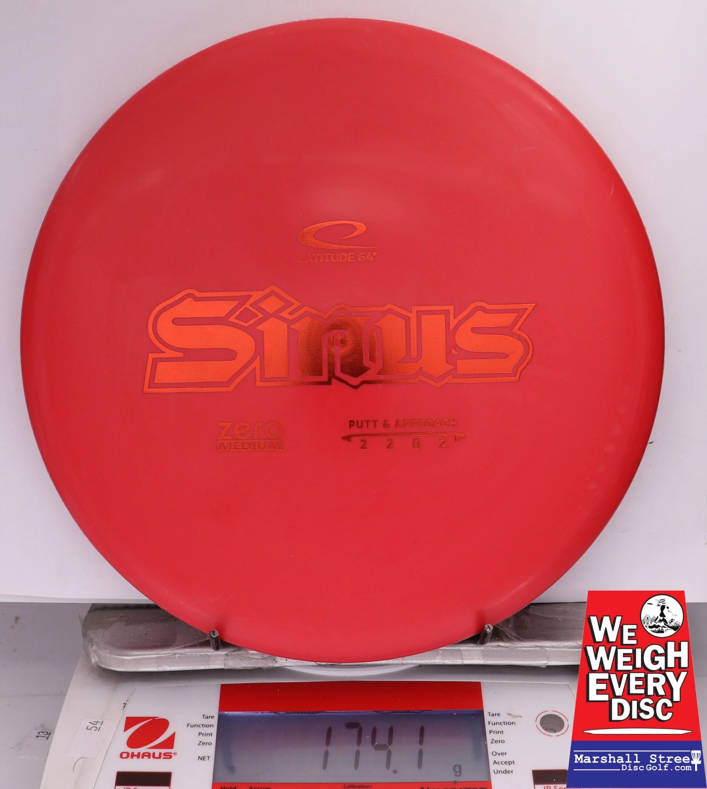 385372 Zero Medium Sinus, Retooled - #510 Red, 174