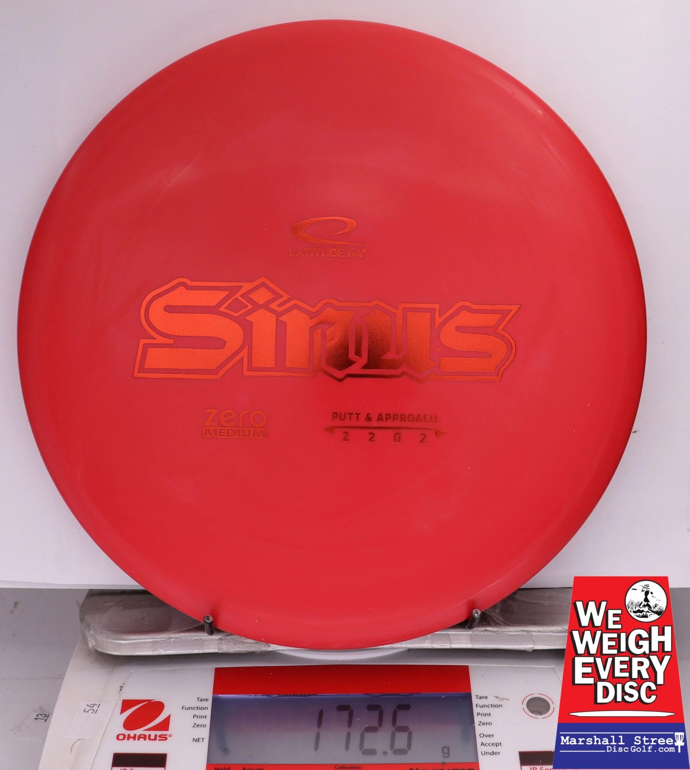 385373 Zero Medium Sinus, Retooled - #511 Red, 173
