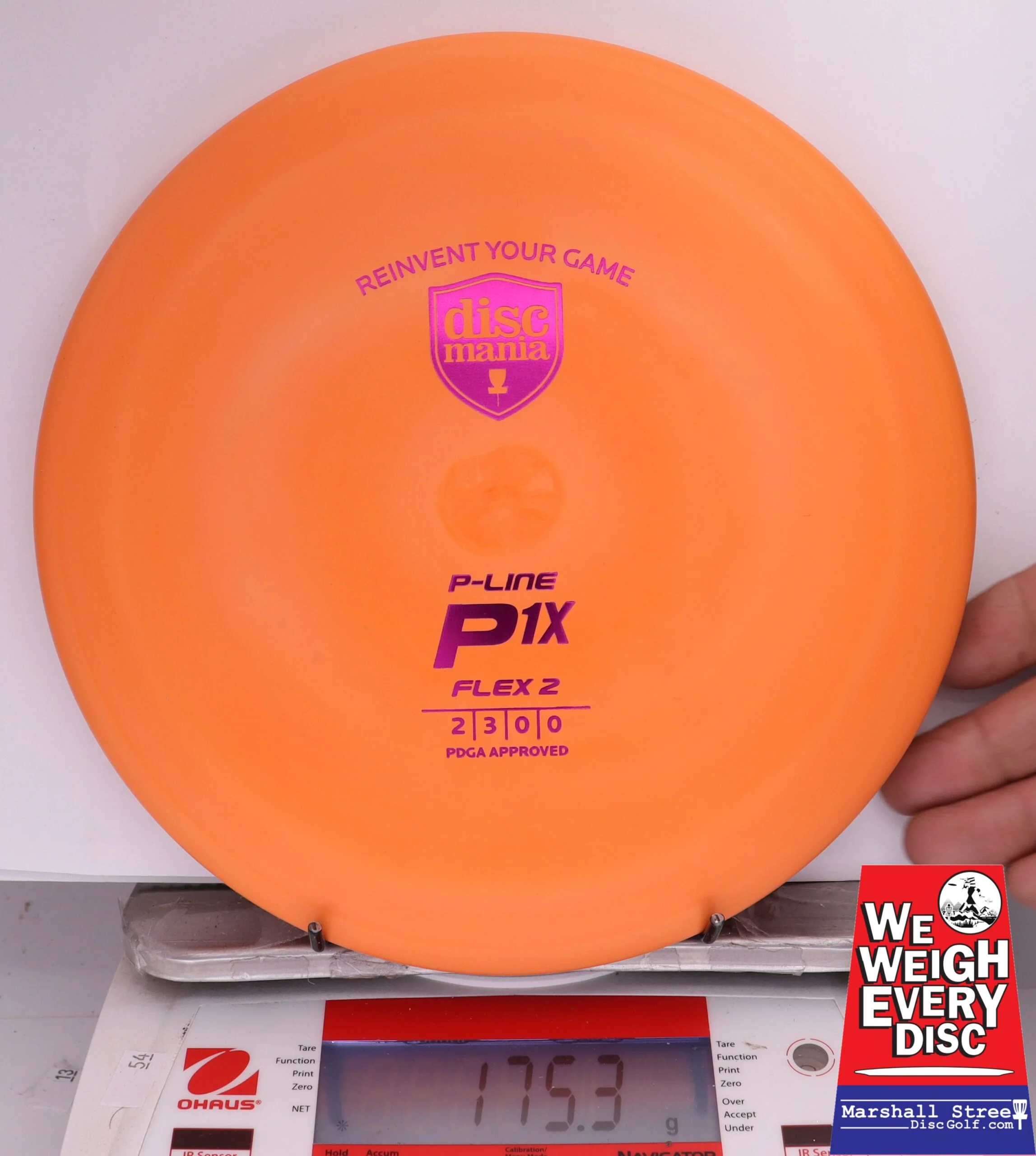 385557 P-Line P1X, Flex 2 - #515 Orange, 175