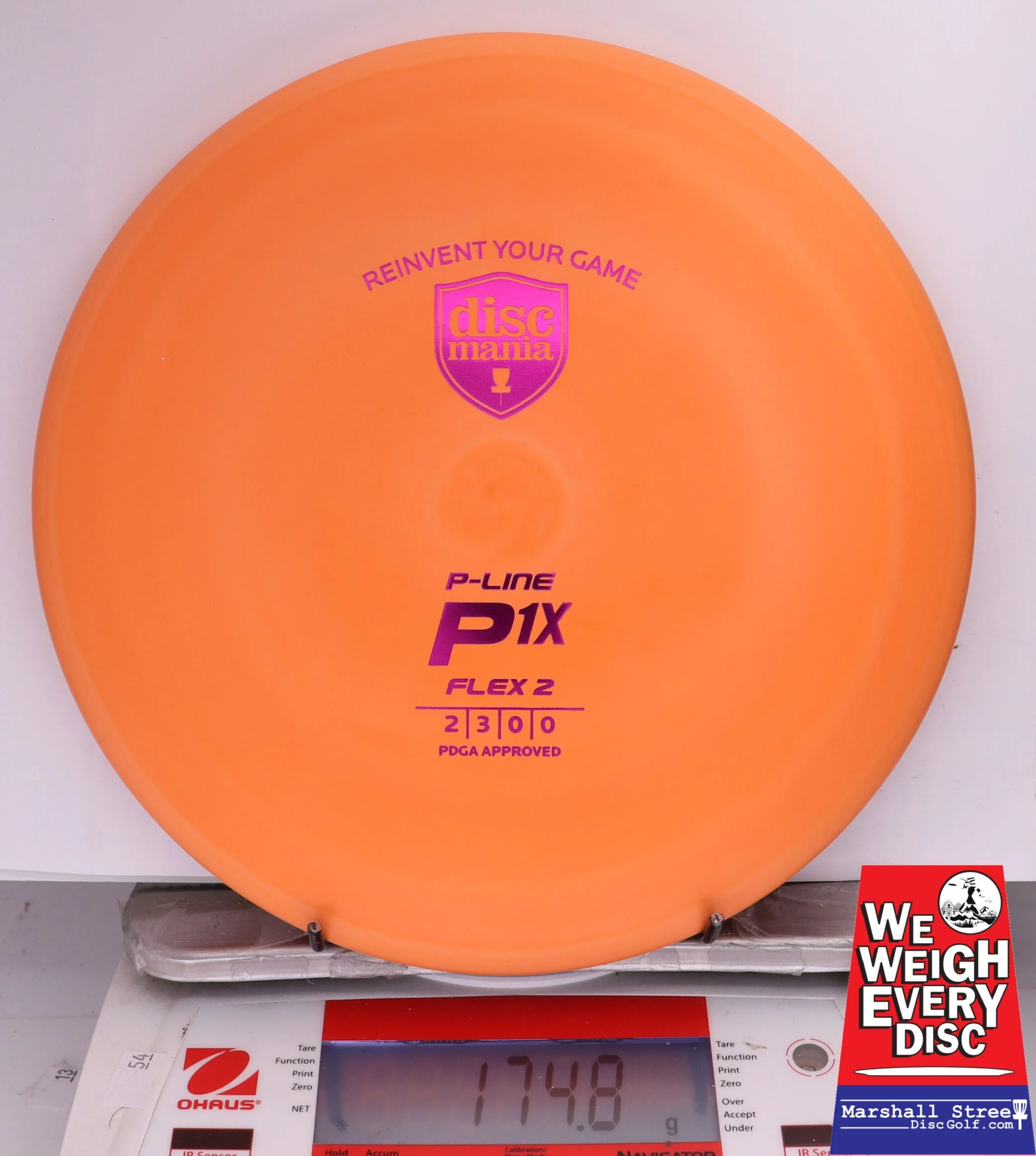 385558 P-Line P1X, Flex 2 - #516 Orange, 175