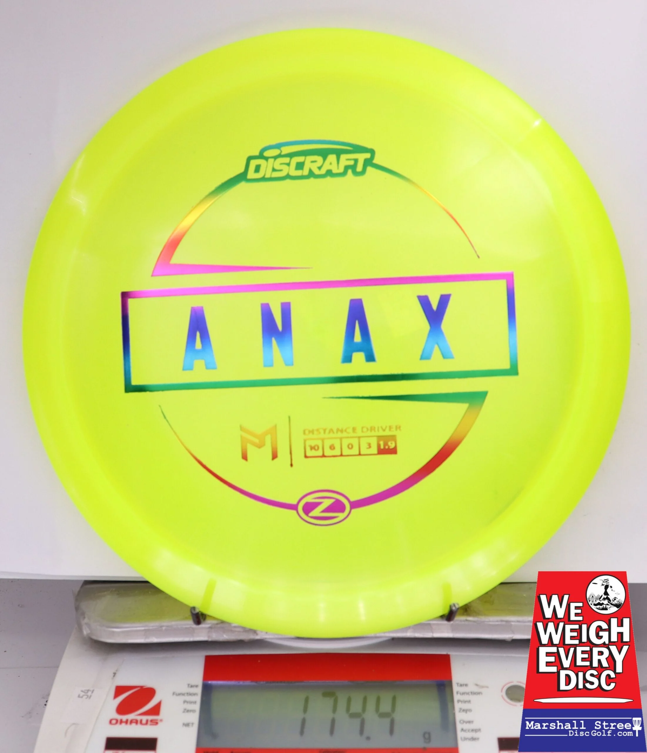 387706 Z Anax, Paul McBeth - #467 NYellow, 174