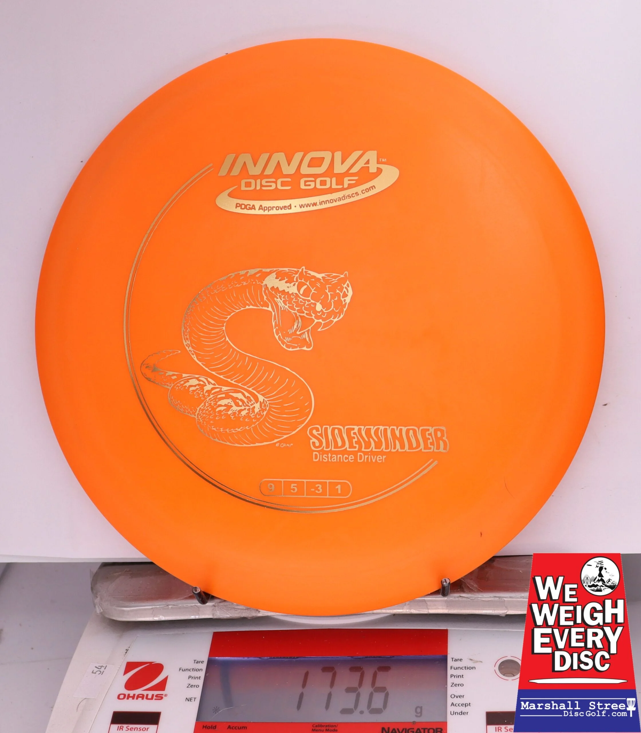 389961 DX Sidewinder - #687 Orange, 174