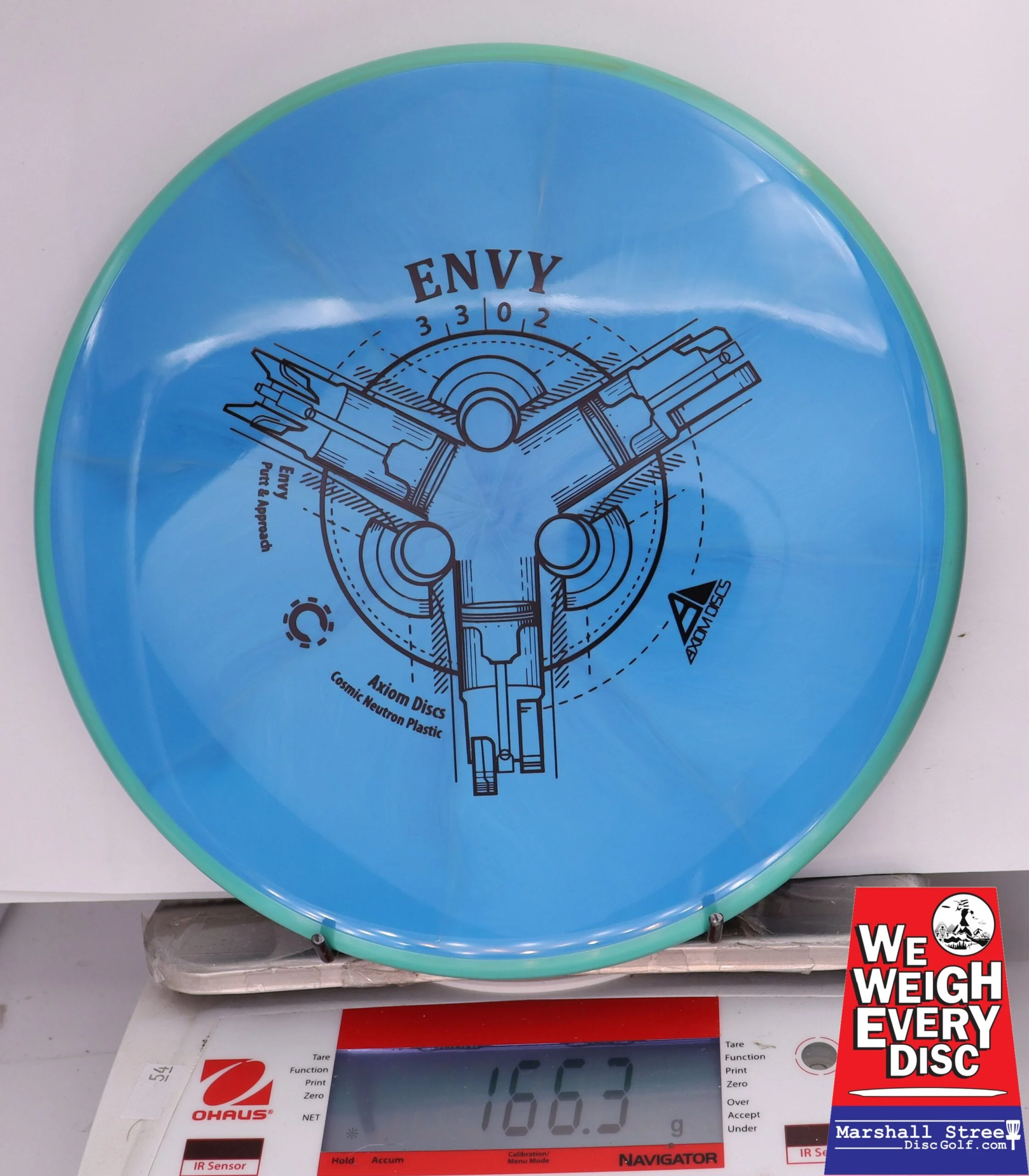 390199 Cosmic Neutron Envy - #595 Green-Blue, 166