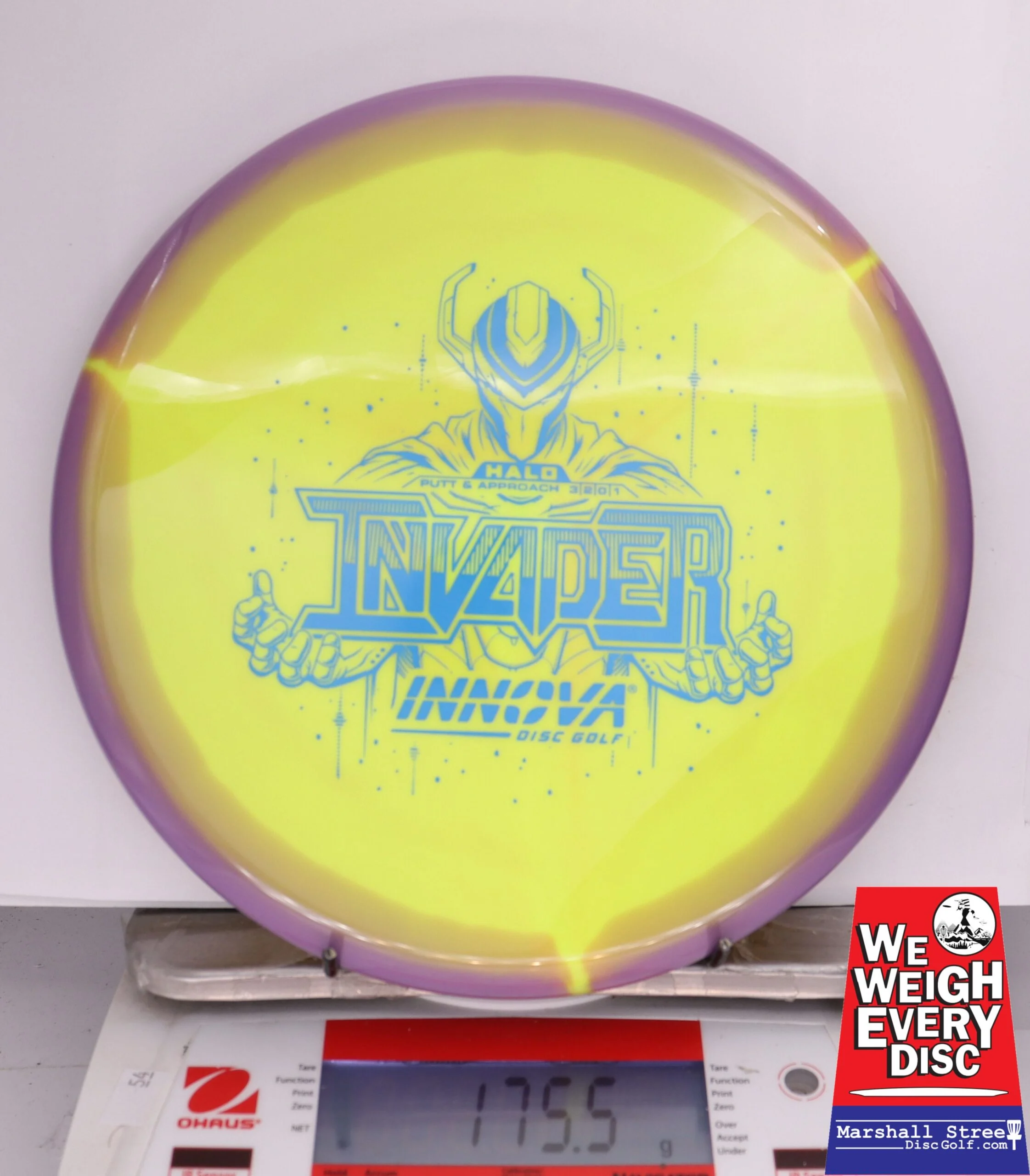 391515 Halo Star Invader - #702 Purple-Yellow, 176